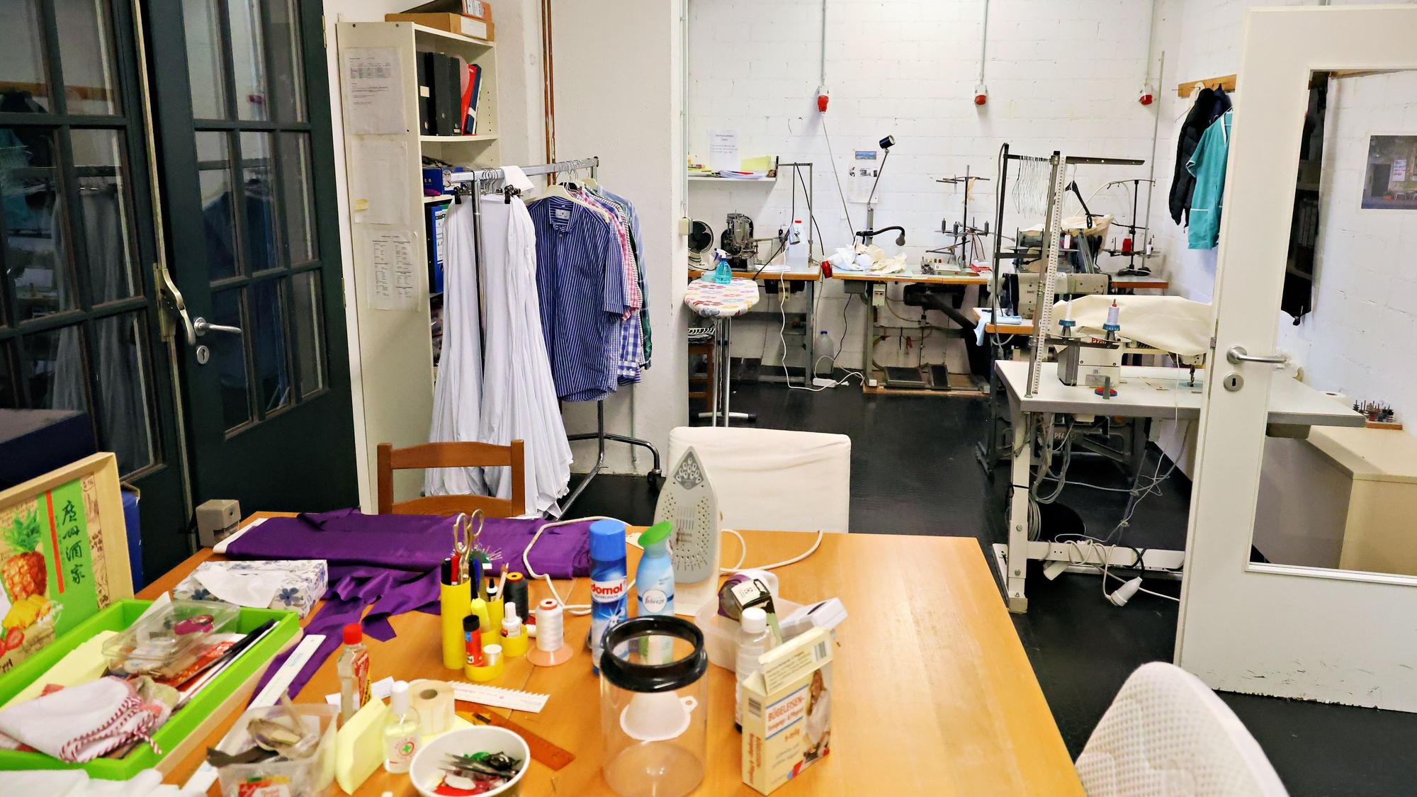 Blick ins Design- und Schneideratelier.
