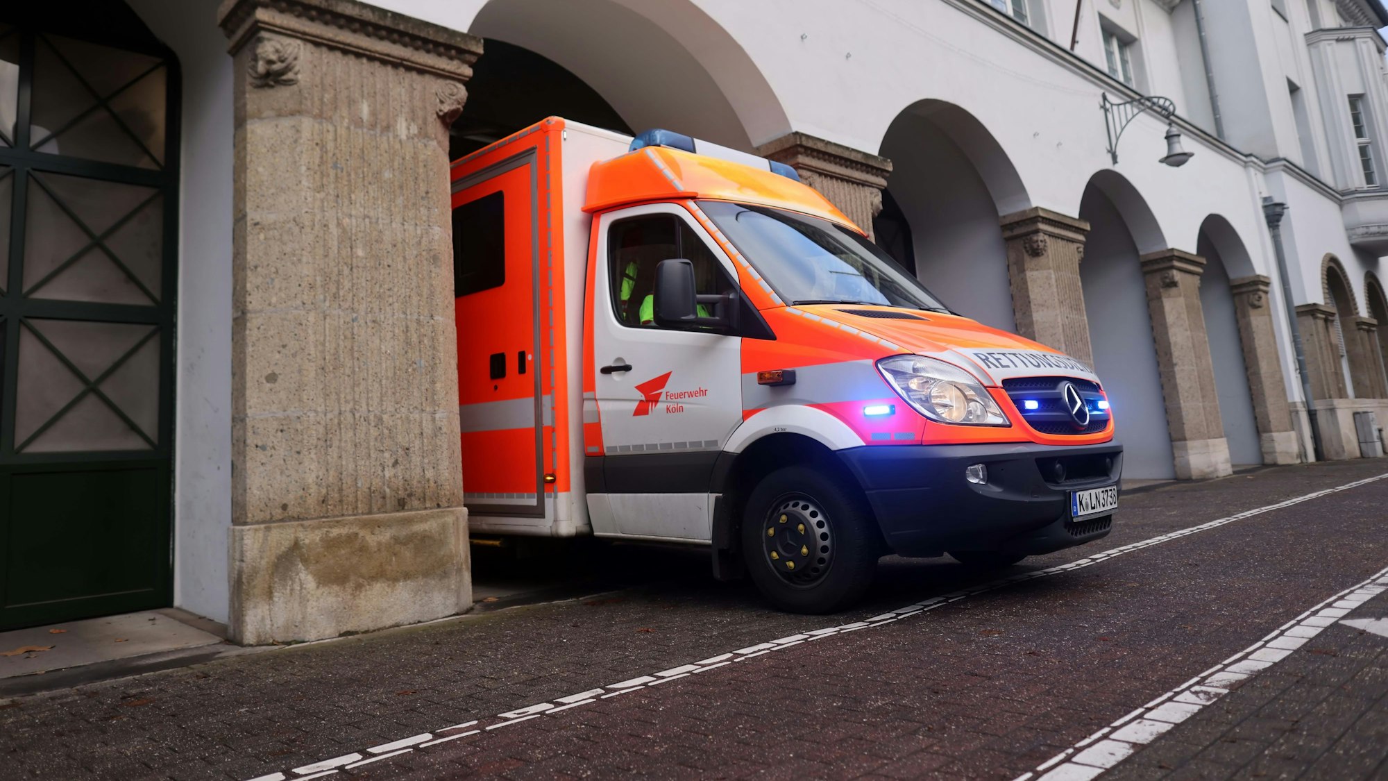 Die Wache in der Gleueler Straße wurde bereits vor 104 Jahren in Betrieb genommen.