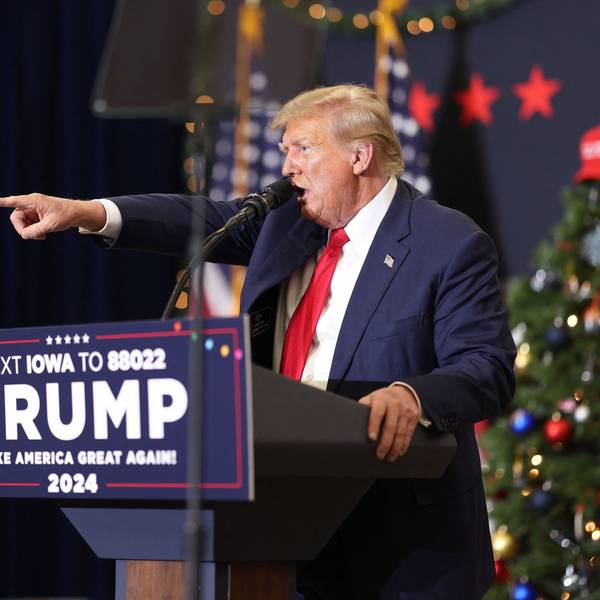 Der ehemalige US-Präsident Donald Trump hat Weihnachten für Beleidigungen in Richtung seiner politischen Gegner genutzt. (Archivbild)
