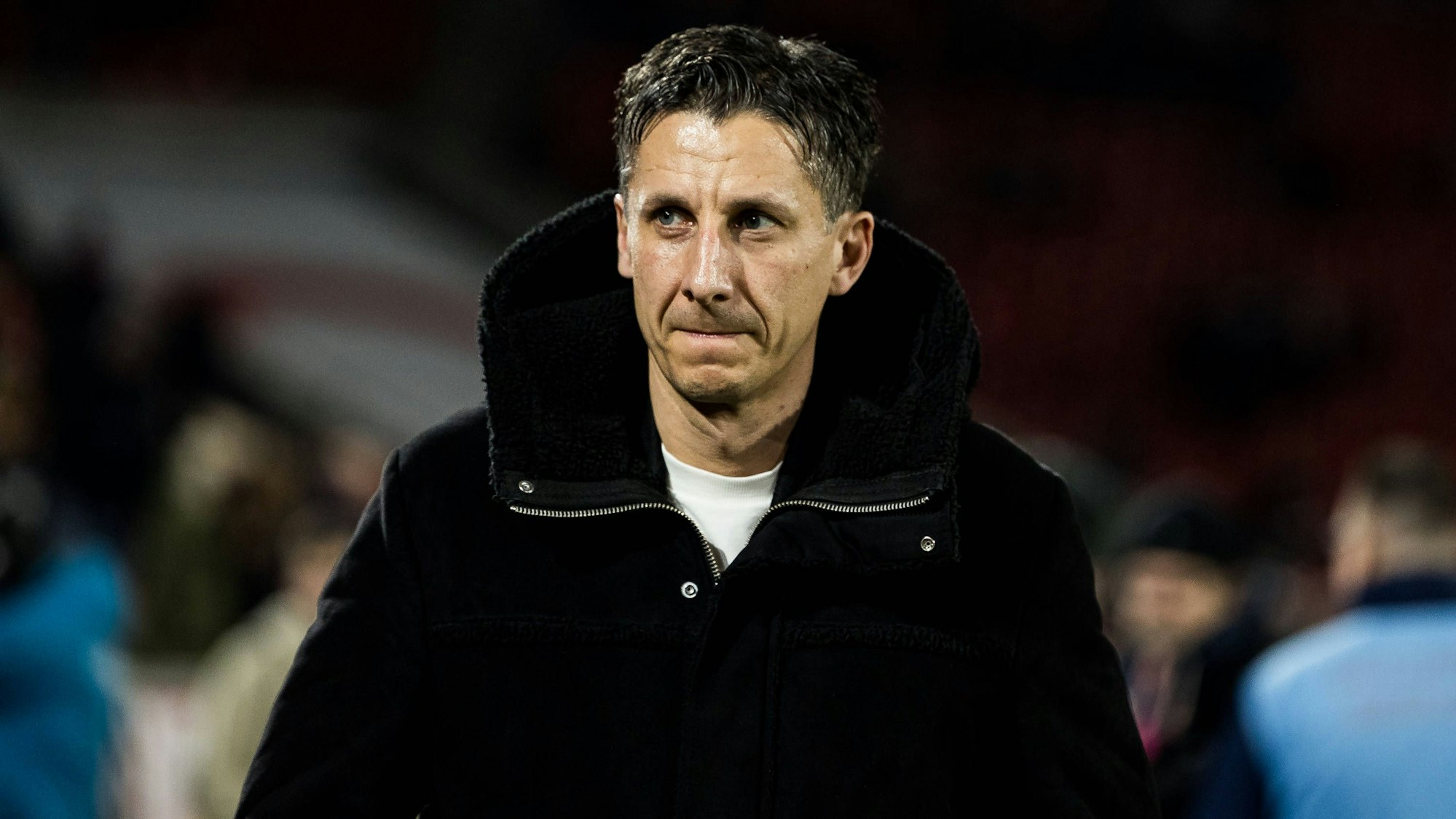 Christian Keller kneift die Lippen aufeinander.