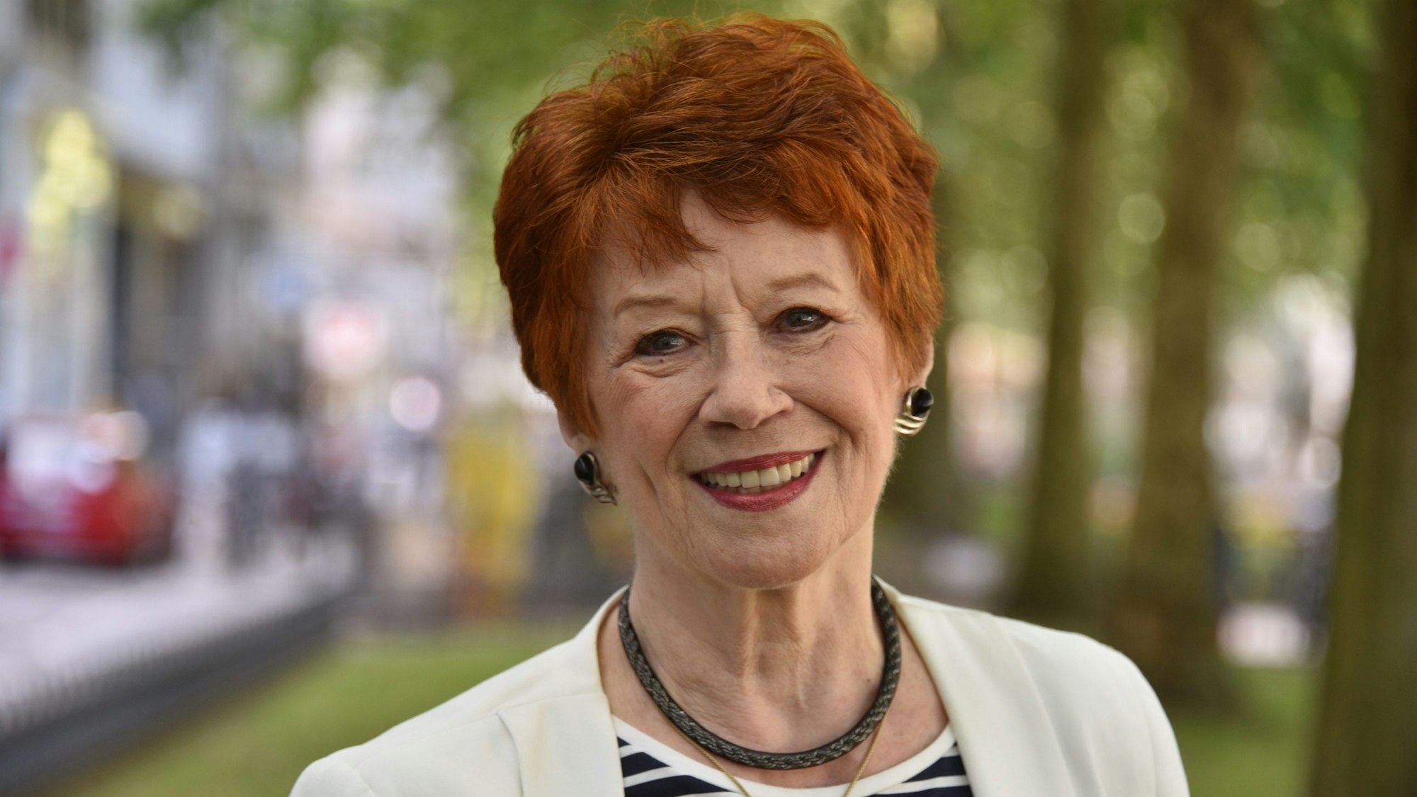 Lotti Krekel bei einem Pressetermin 2018.
