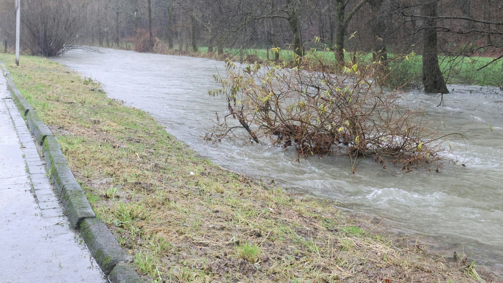 Hochwasser Agger Rebbelroth.