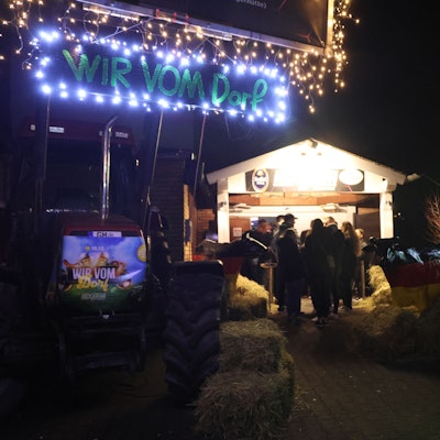 Außenansicht der Diskothek Hexagon.