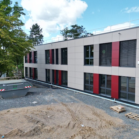 Das Foto zeigt die Sofortschule in Refrath