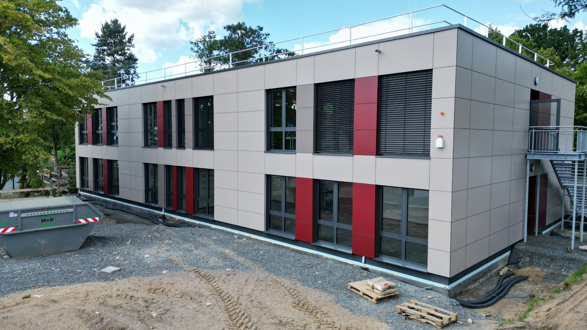 Das Foto zeigt die Sofortschule in Refrath