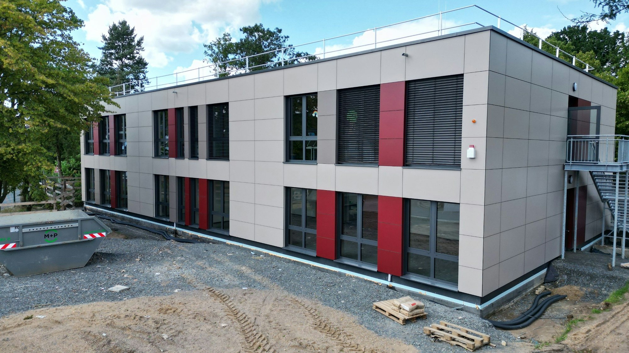 Das Foto zeigt die Sofortschule in Refrath