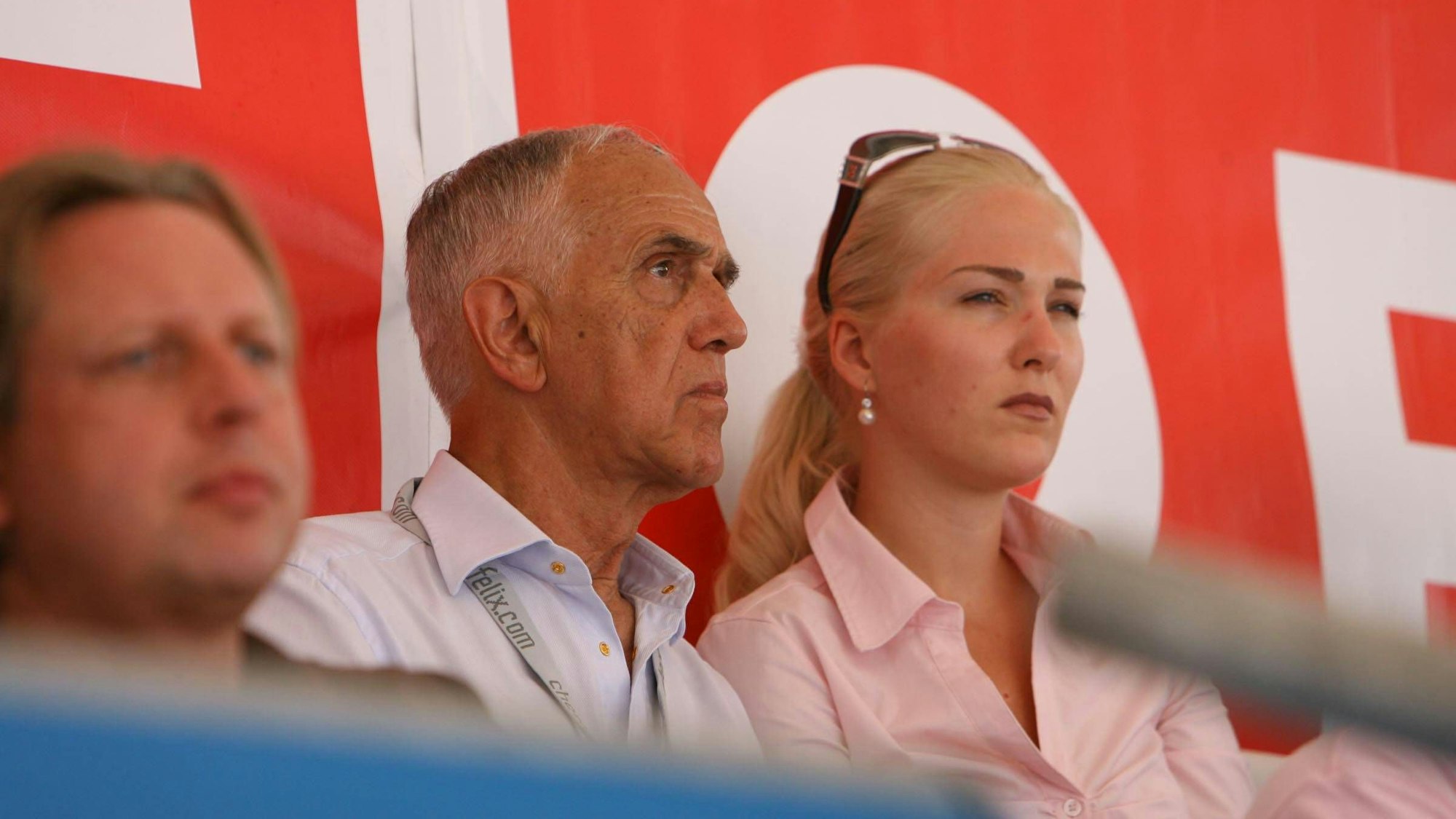 Gaston Glock mit seiner Frau Kathrin Glock am Wörthersee