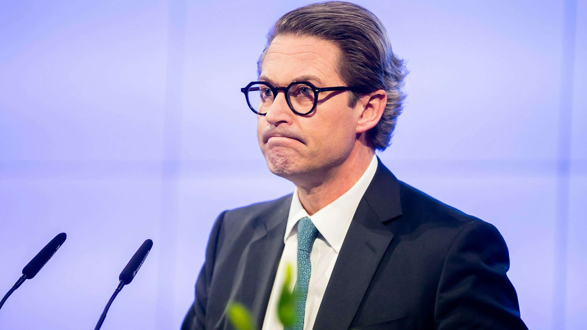Verantwortlich für die geplatzte Pkw-Maut: der frühere Bundesverkehrsminister Andreas Scheuer (Archivbild)