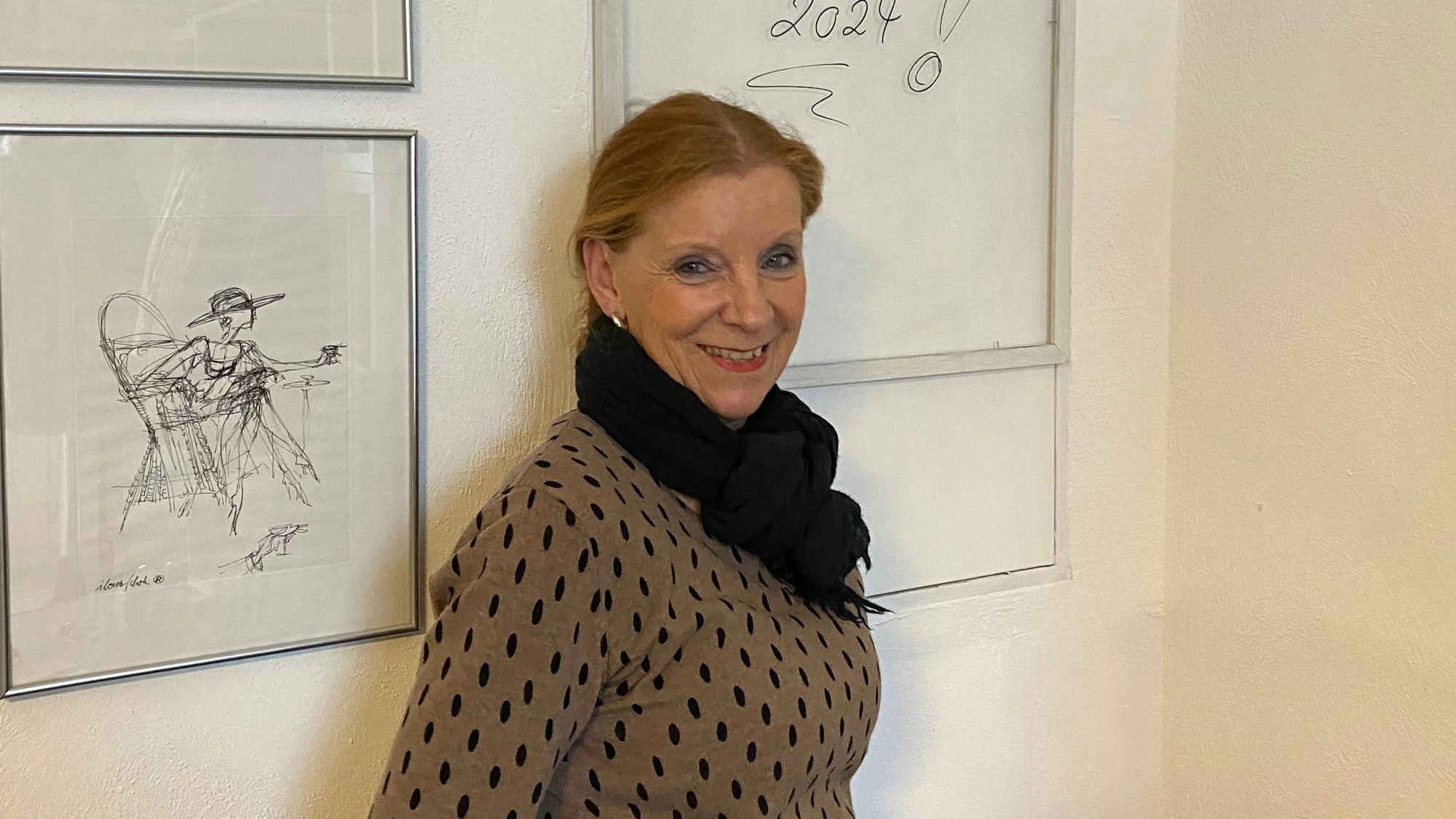 Doro Ressel in ihrem Geschäft in Rheinbach.