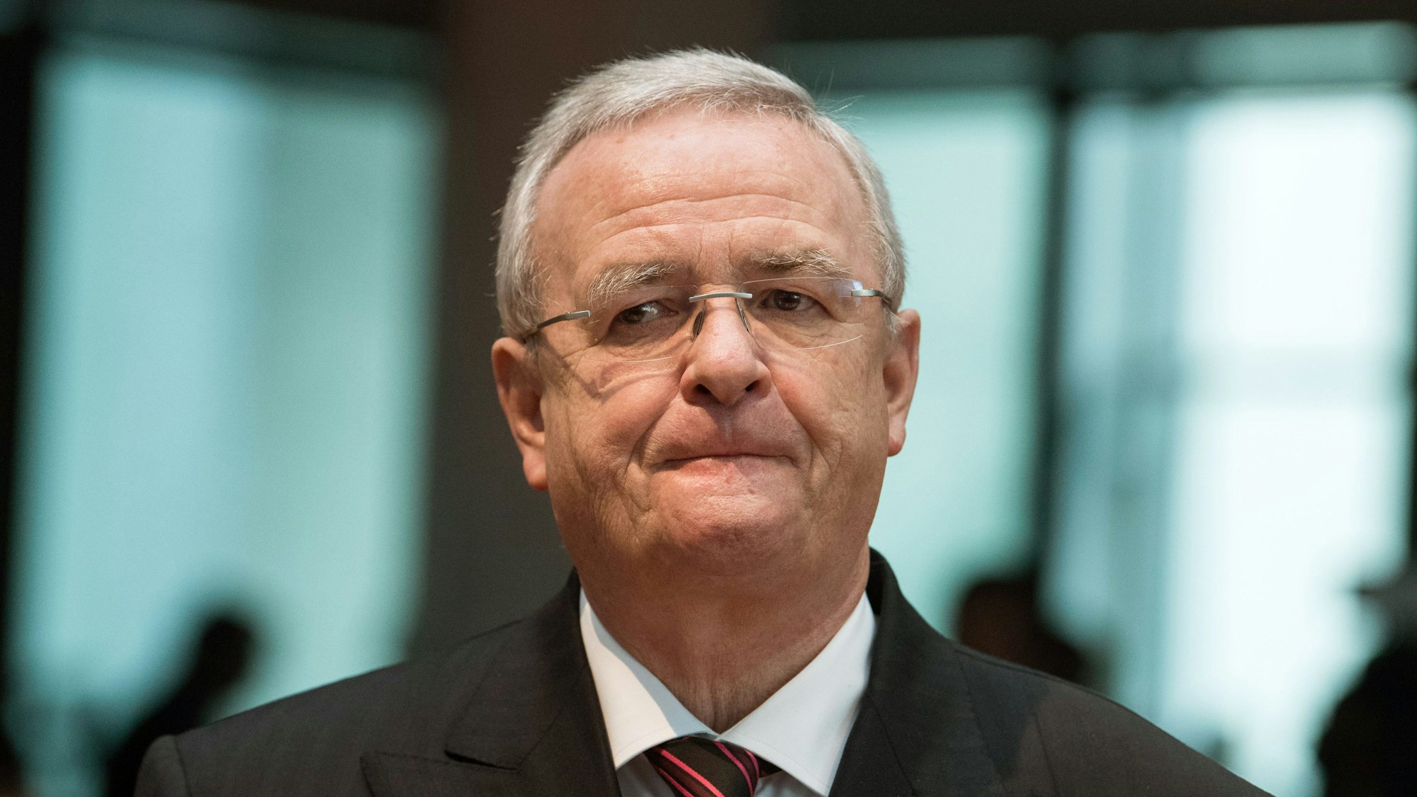 Martin Winterkorn, ehemaliger Vorstandsvorsitzender von Volkswagen, kommt als Zeuge zur Sitzung des Abgas-Untersuchungsausschusses des Deutschen Bundestages in Berlin.