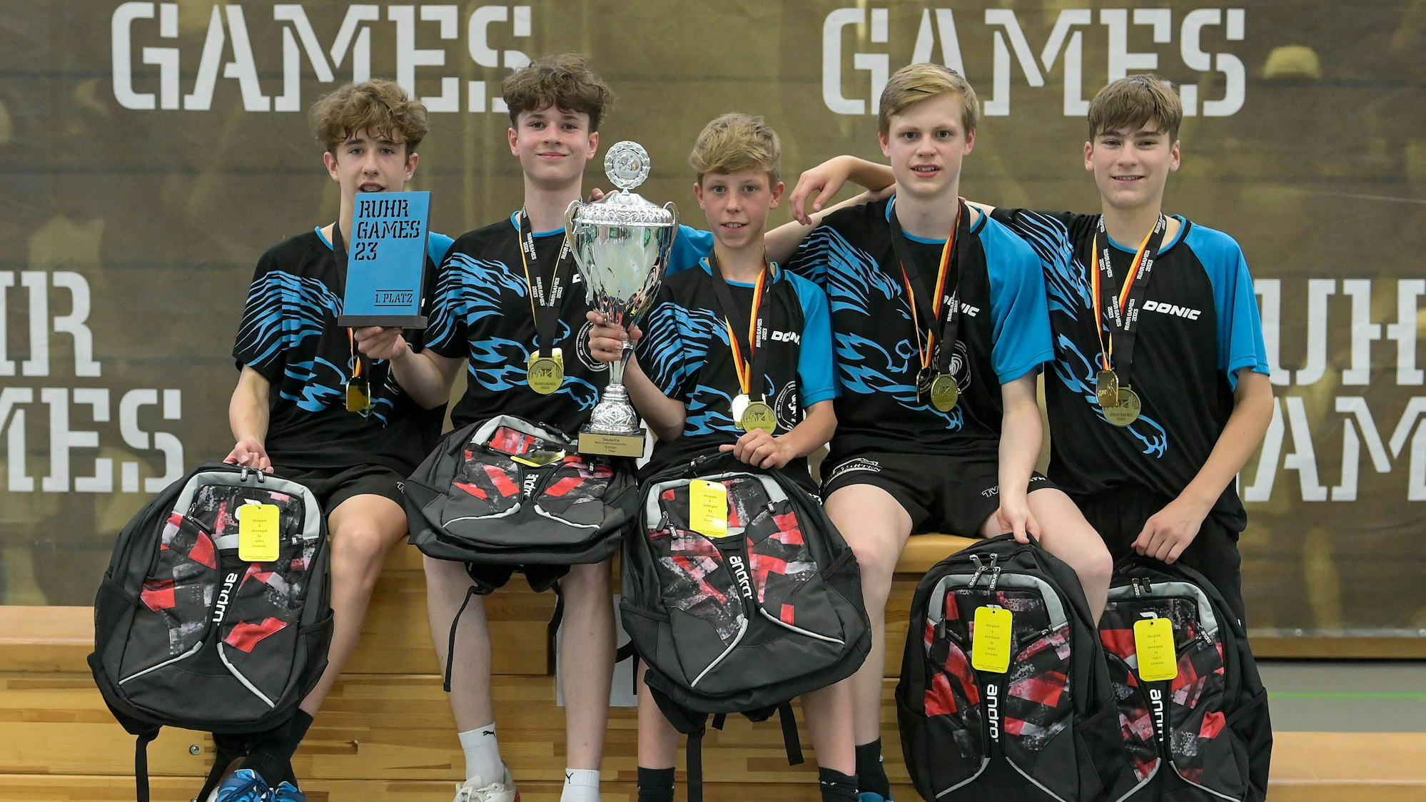 Die Deutschen Tischtennis-Meister der Jugend 15