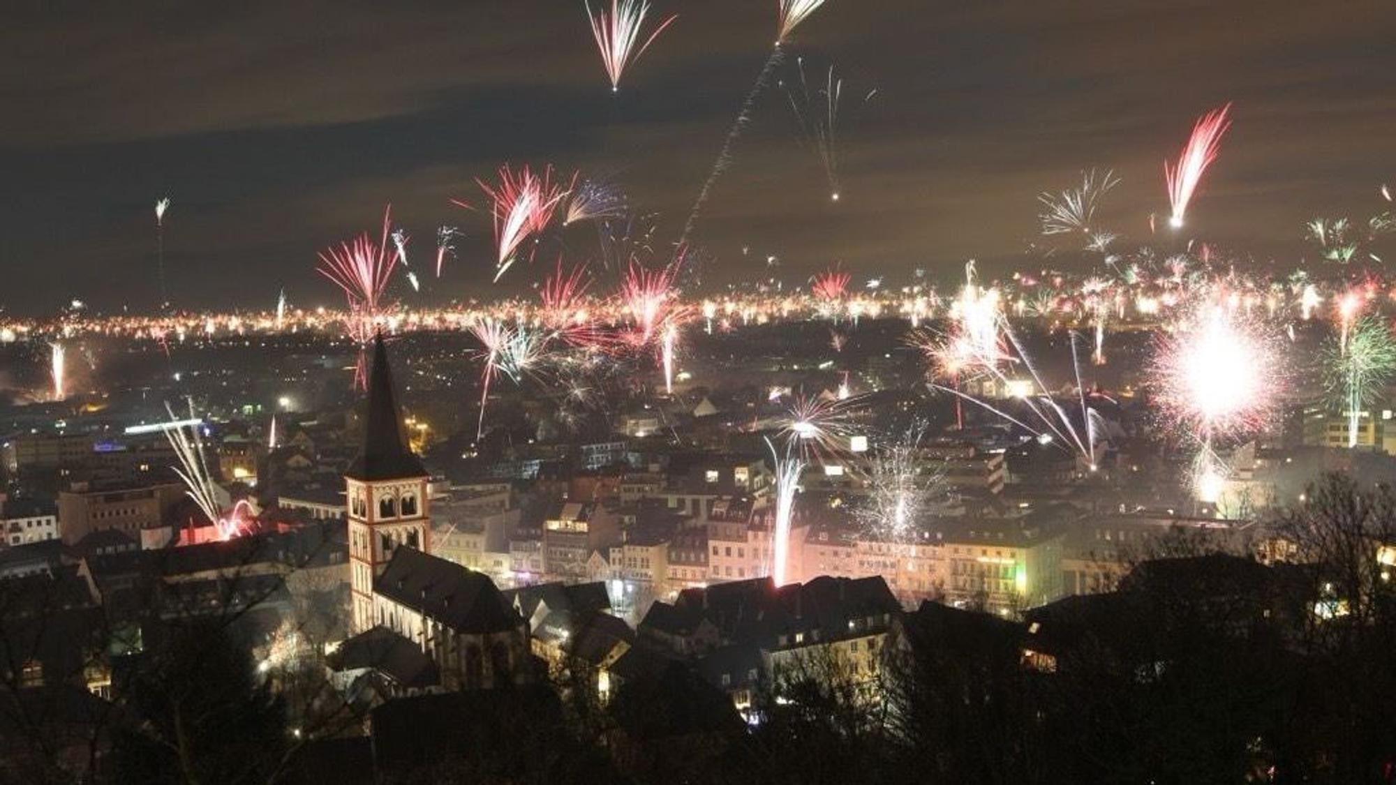 Silvester auf dem Michaelsberg.