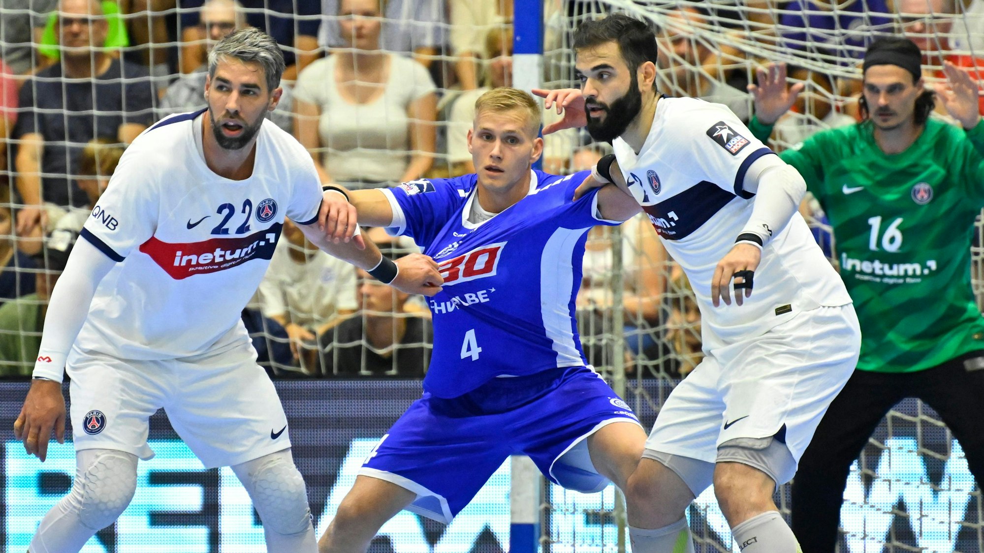 Spielszene aus dem Handball