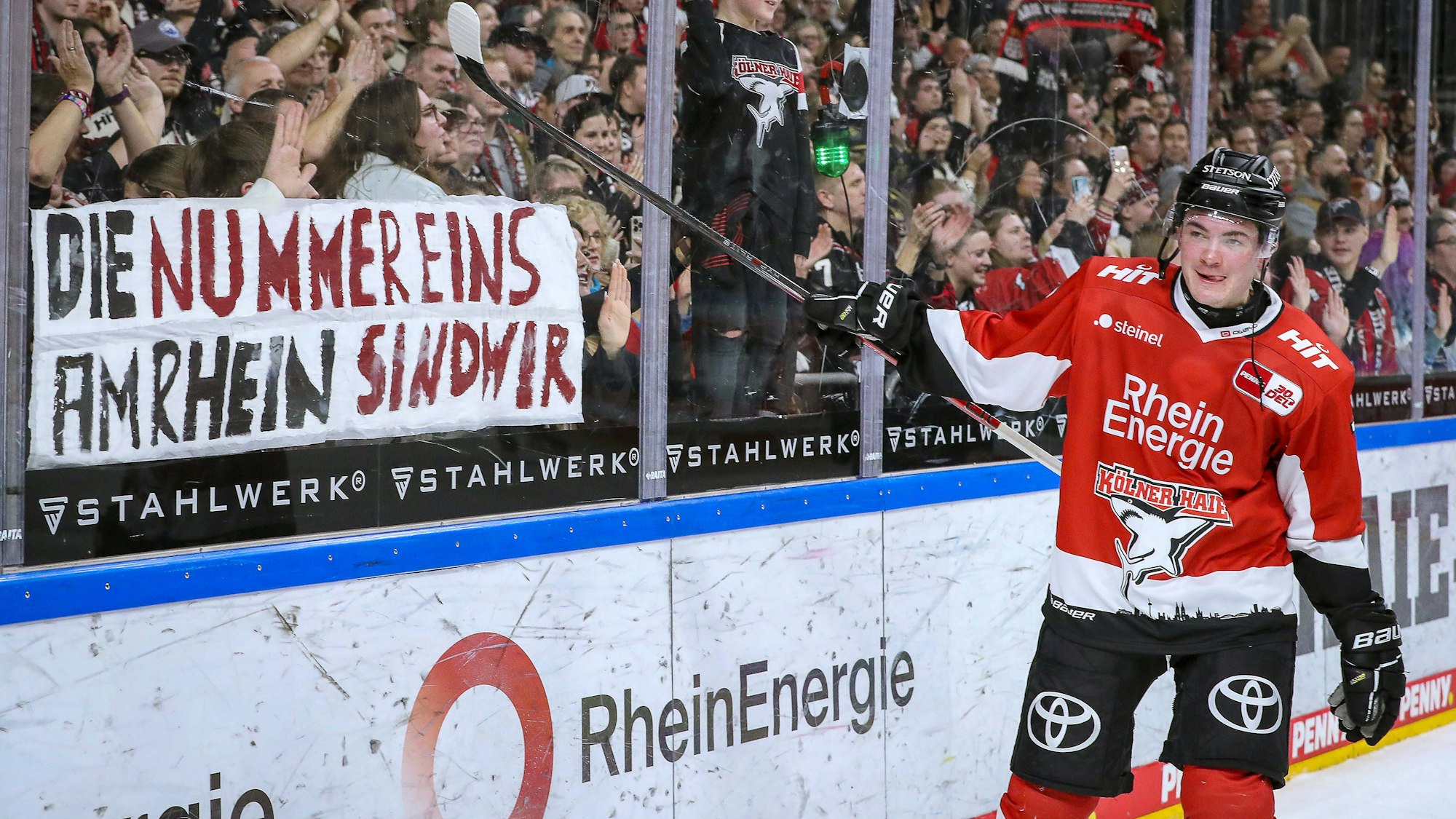 Volltreffer: Justin Schütz hat als Neuzugang vor dieser Saison bereits 19 Tore für die Kölner Haie erzielt.