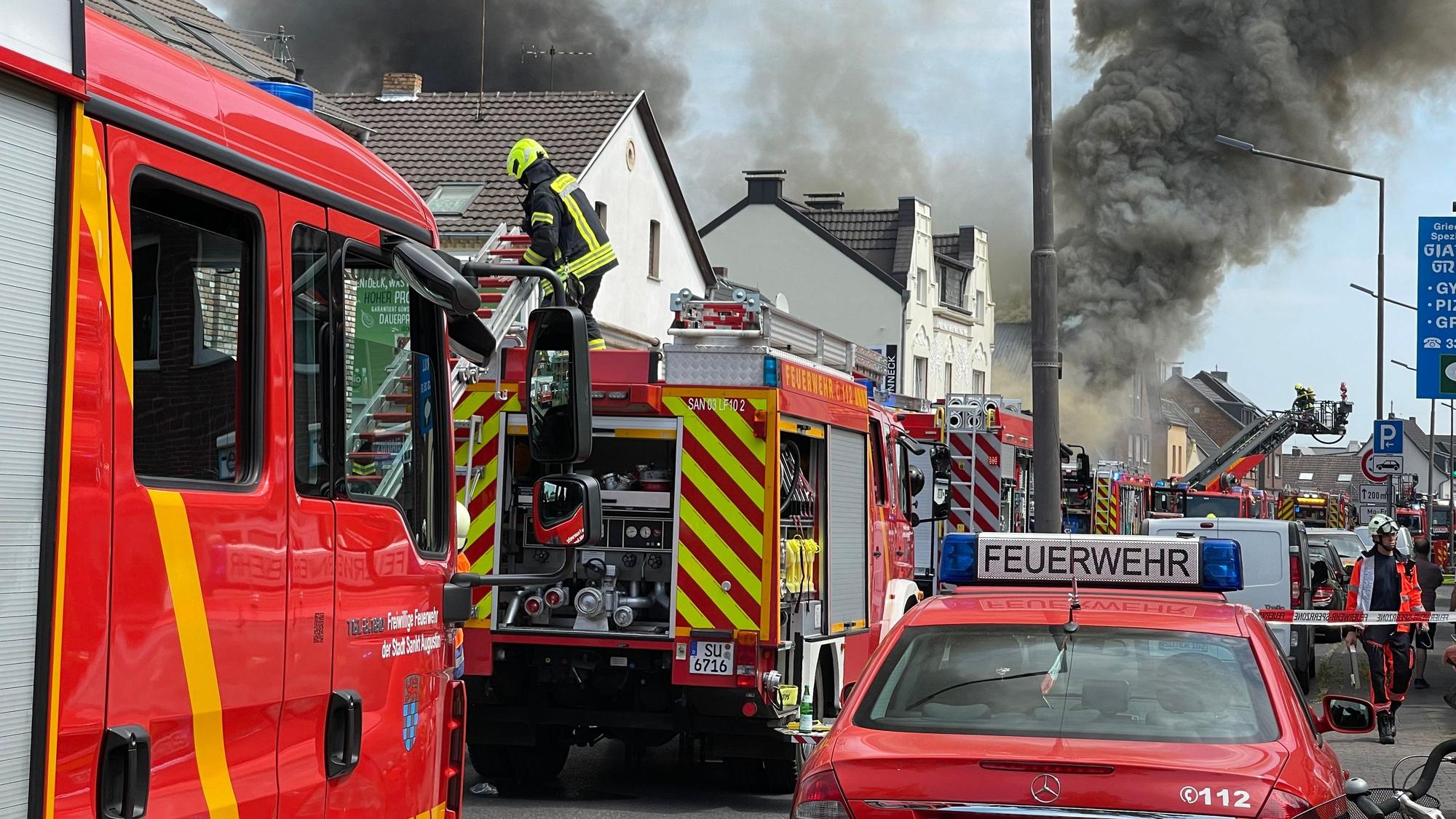 Brand Mototrradladen Sankt Augustin