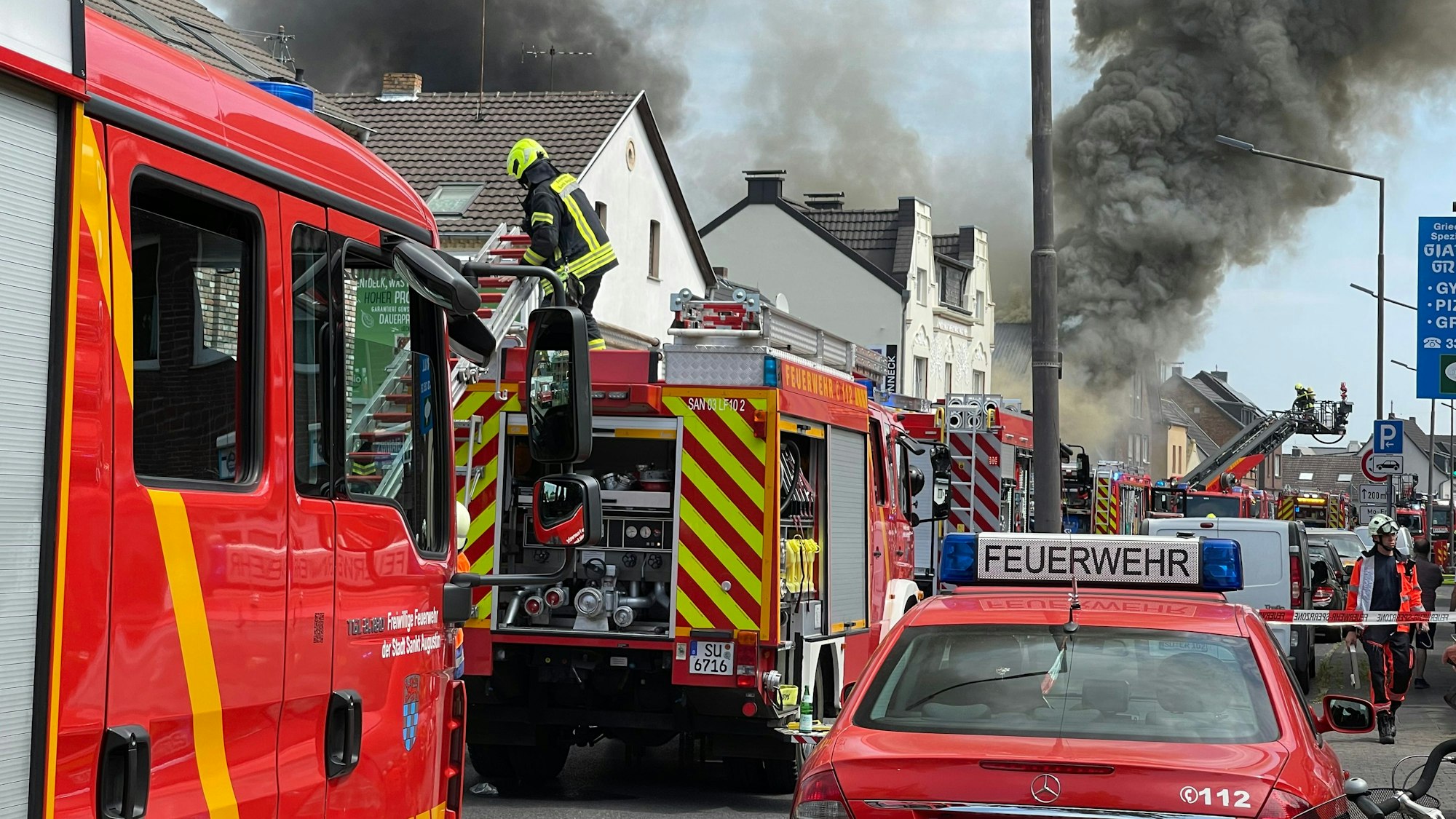 Brand Mototrradladen Sankt Augustin