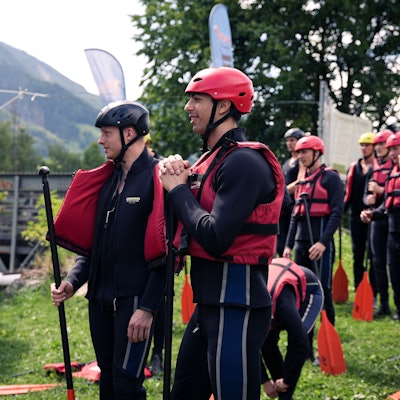 Im vergangenen Jahr waren die VfLer auf einer Tiroler Wildwasser-Strecke.