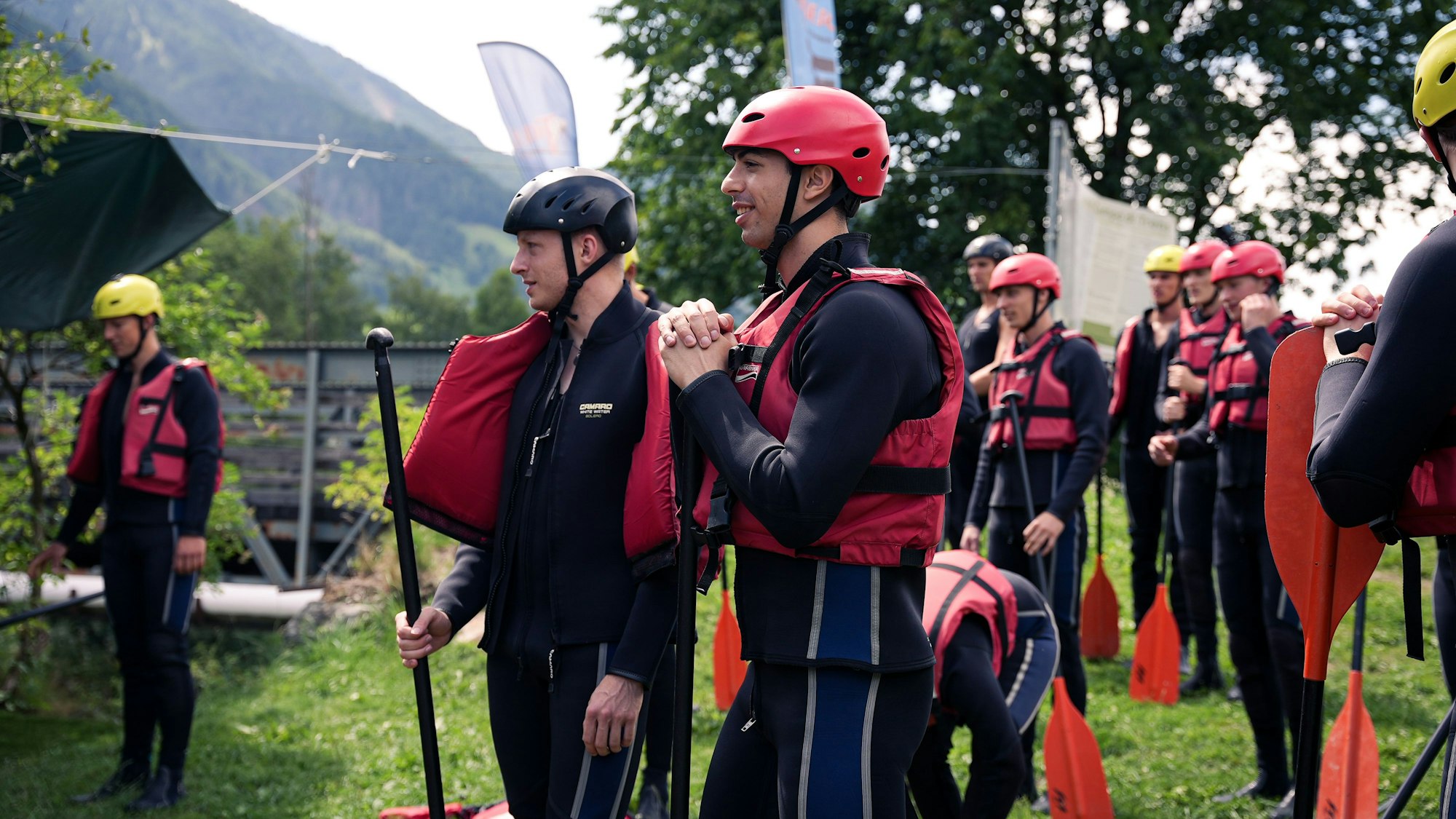Im vergangenen Jahr waren die VfLer auf einer Tiroler Wildwasser-Strecke.
