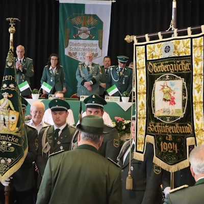 Delegiertenversammlung Oberbergischer Schützenbundes.