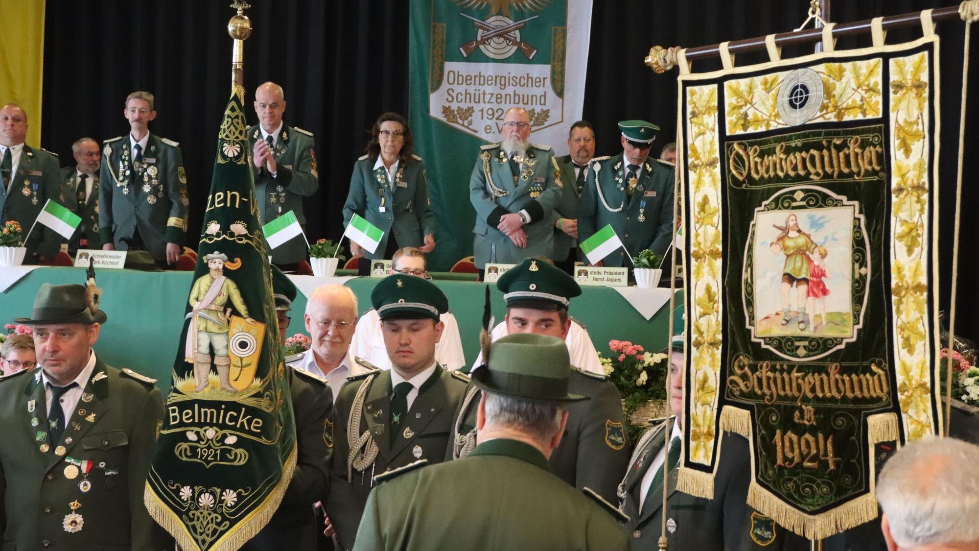 Delegiertenversammlung Oberbergischer Schützenbundes.