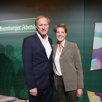 Die deutsche Unternehmerin Christina Block, hier mit ihrem Lebensgefährten TV-Moderator Gerhard Delling, ist seit Jahren in einen Sorgerechtsstreit verwickelt. (Archivbild)