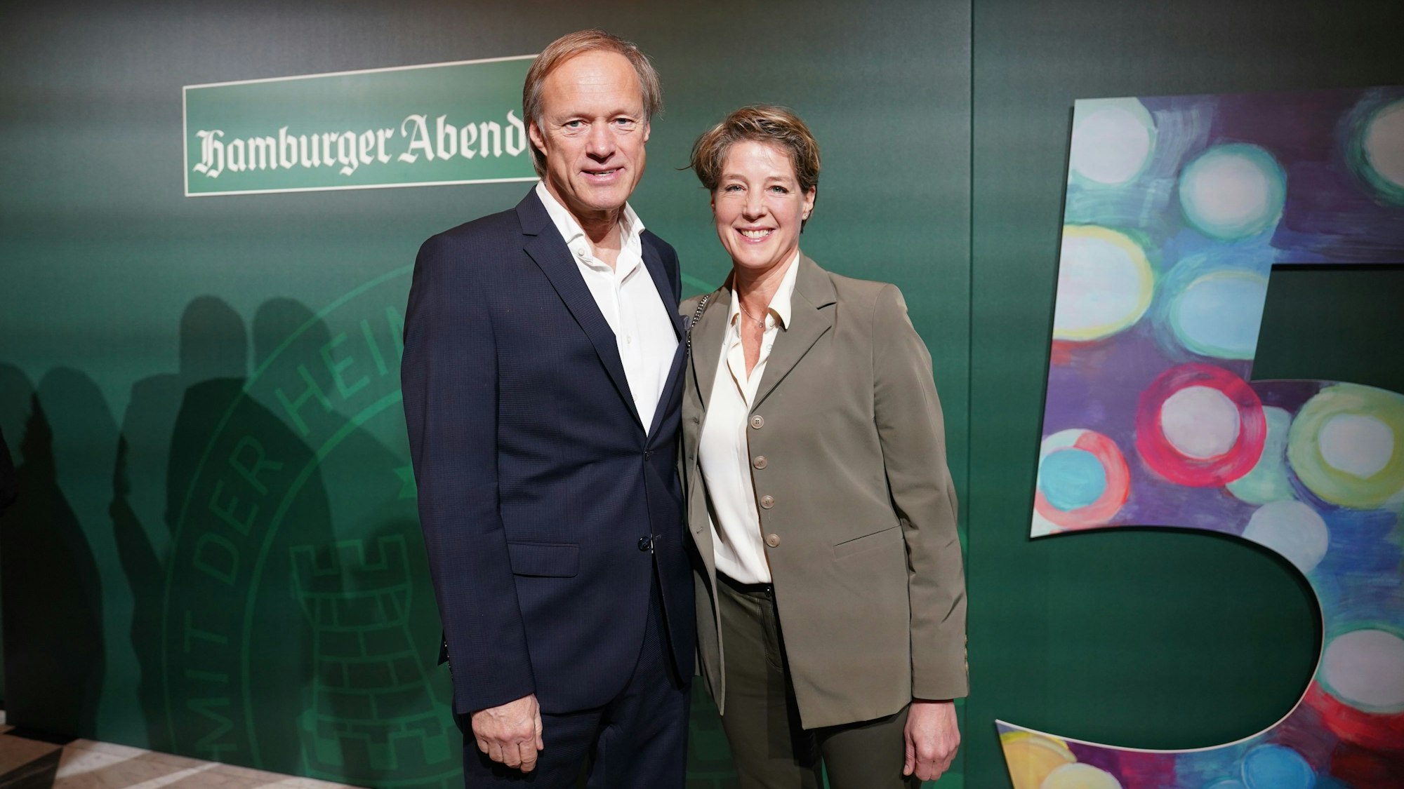 Die deutsche Unternehmerin Christina Block, hier mit ihrem Lebensgefährten TV-Moderator Gerhard Delling, ist seit Jahren in einen Sorgerechtsstreit verwickelt. (Archivbild)