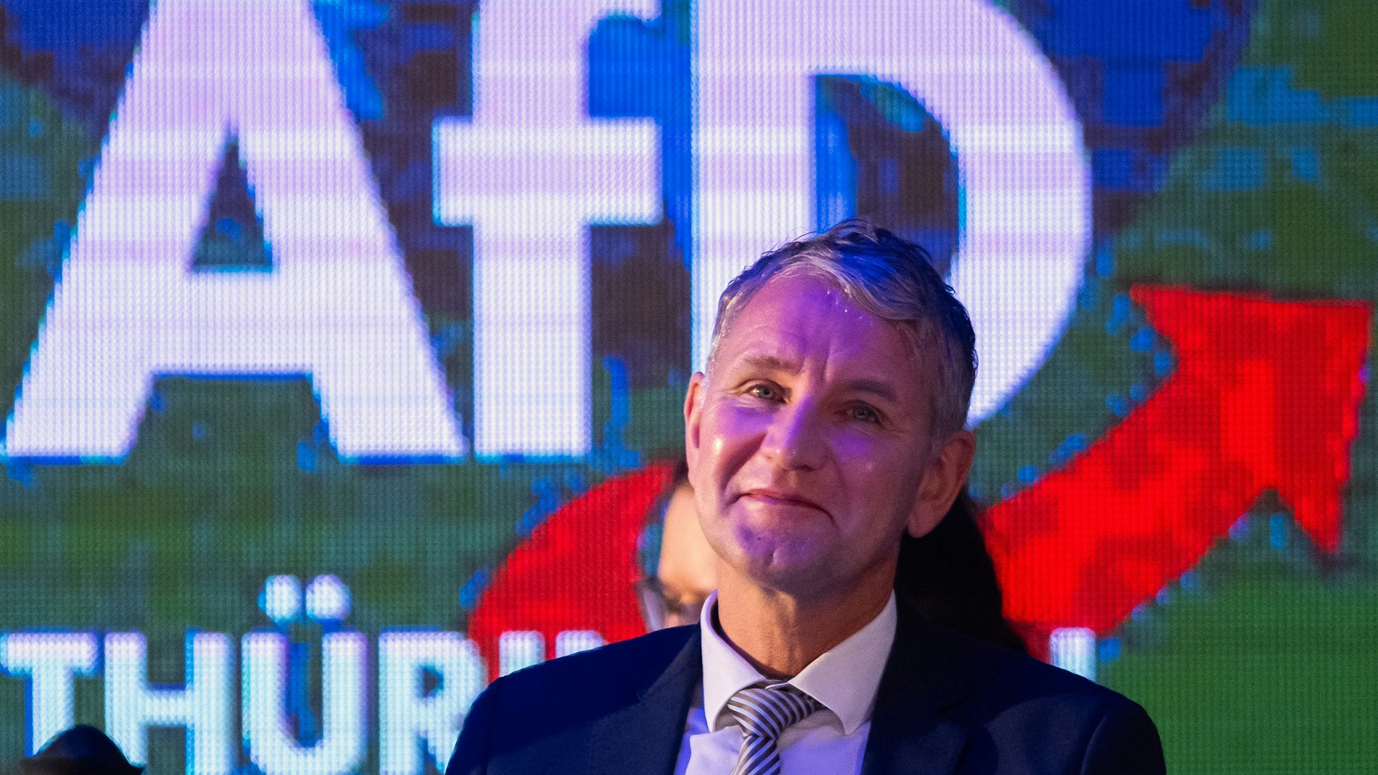 Hat Björn Höcke Chancen auf das Ministerpräsidentenamt in Thüringen? Politikexperten haben trotz hoher Umfragewerte für die AfD Zweifel. (Archivbild)IMAGO / Funke Foto Services