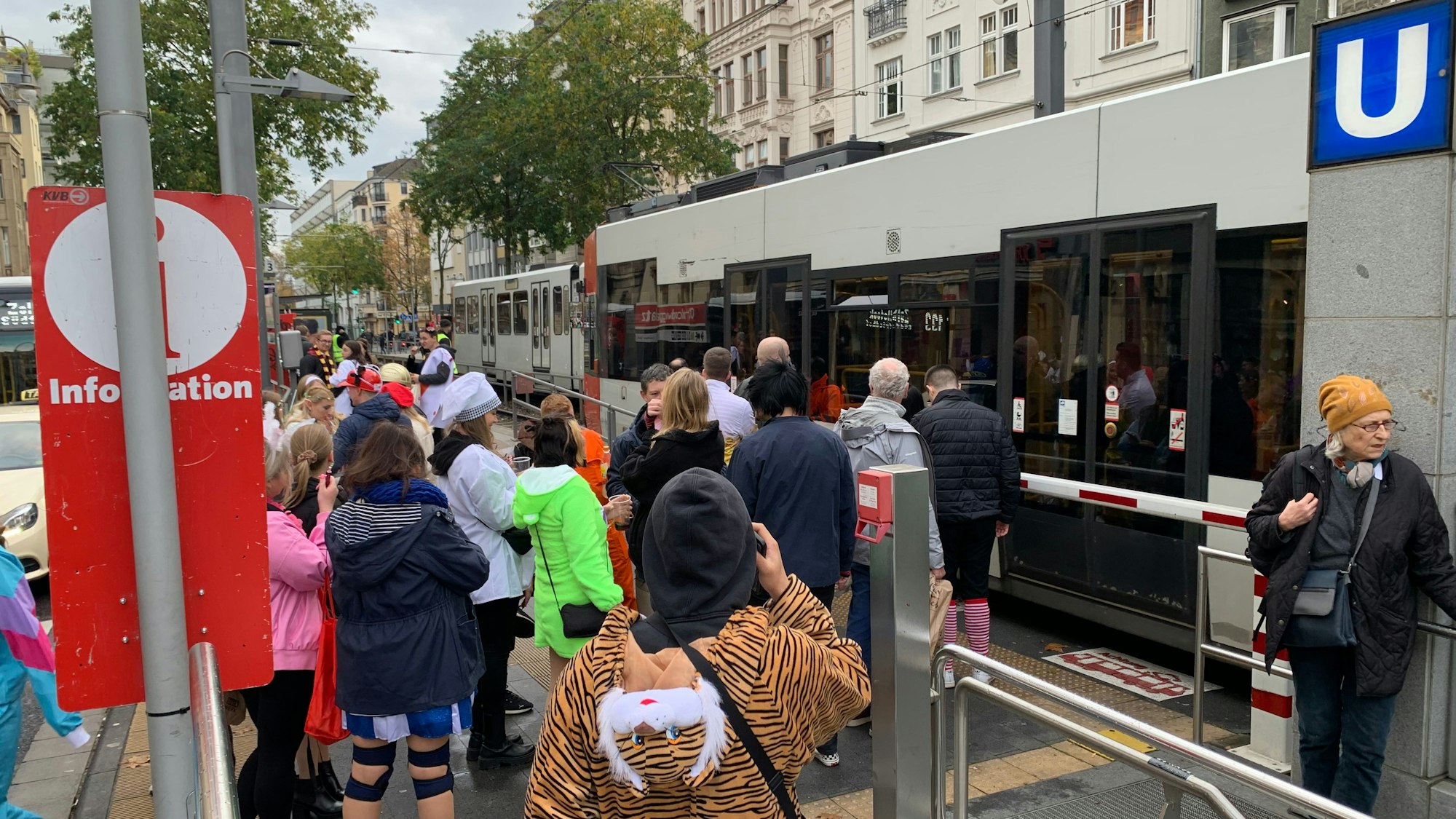 Jecke am Sessionsstart