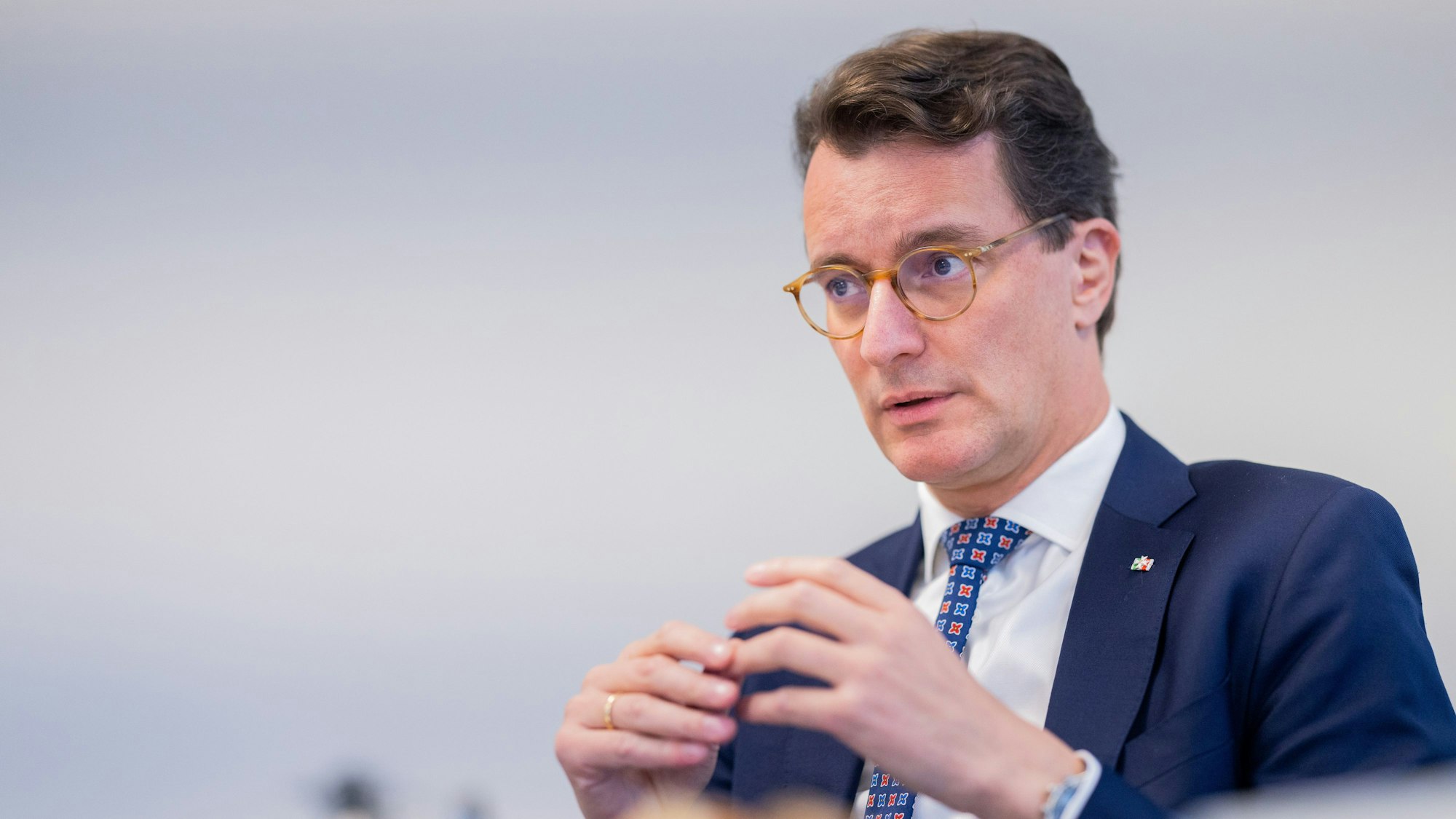 Hendrik Wüst (CDU), Ministerpräsident von Nordrhein-Westfalen.