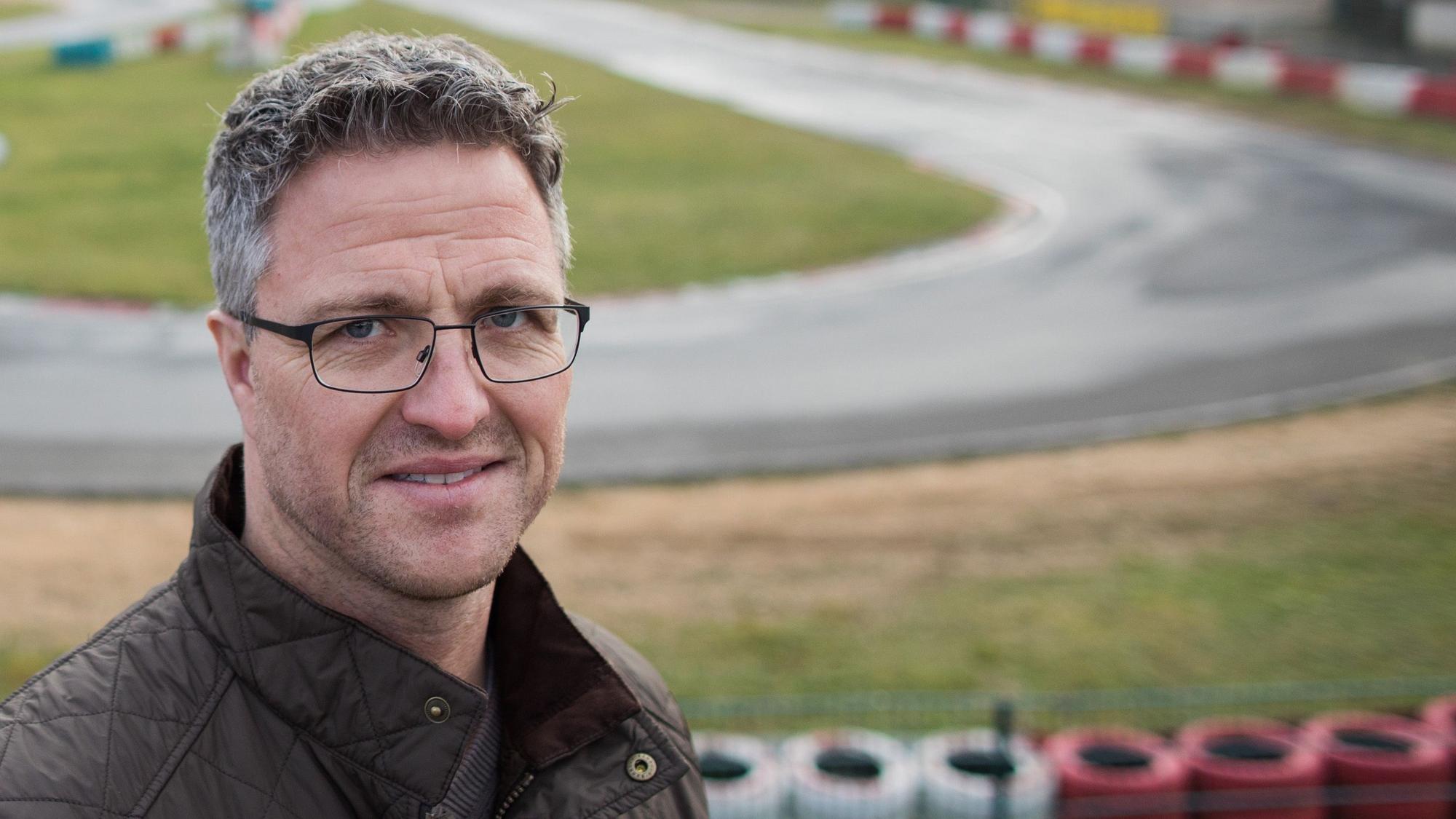 Das Foto zeigt den ehemaligen Rennfahrer Ralf Schumacher.