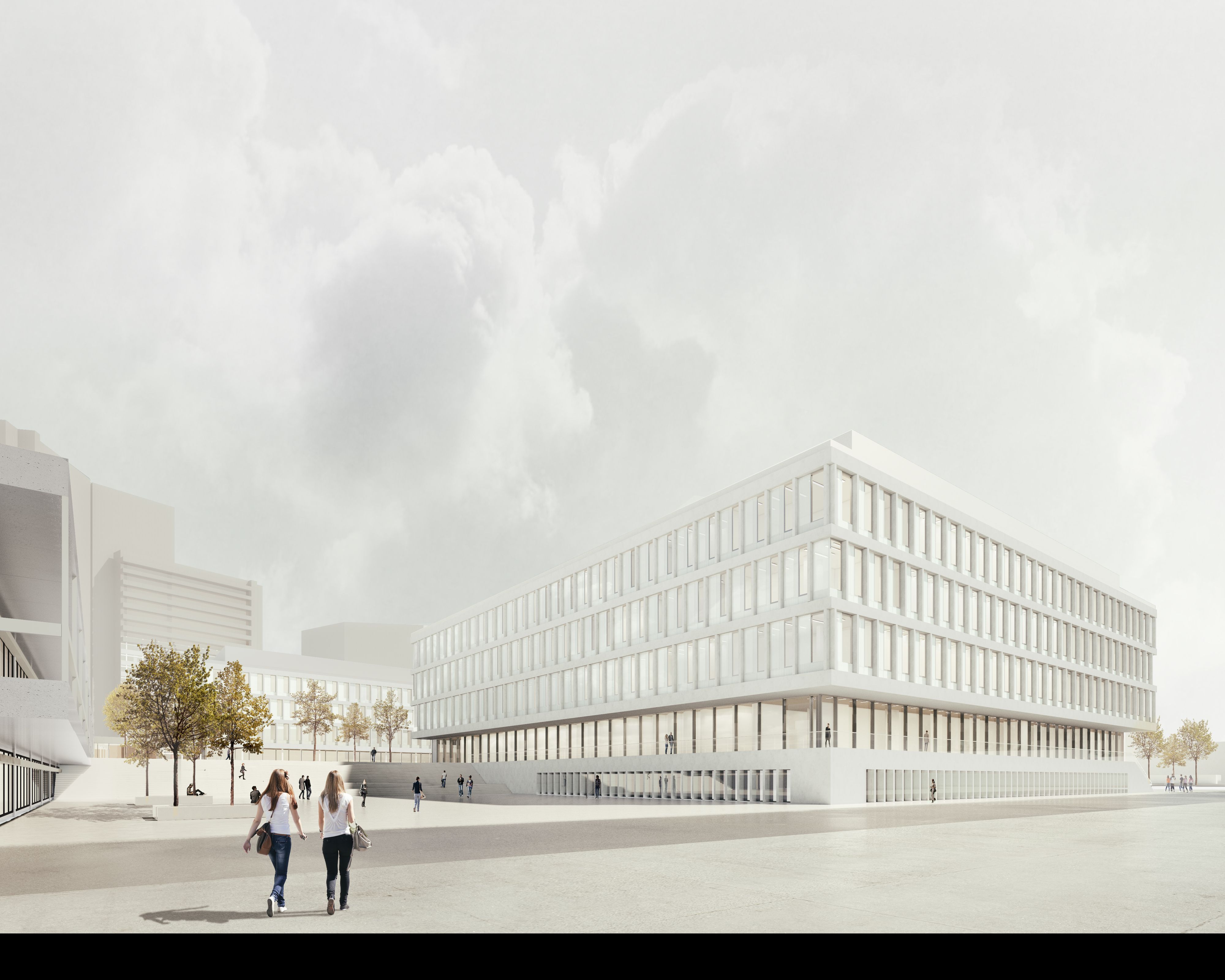 So soll das neue Chemie-Gebäude der Uni Köln einmal aussehen.