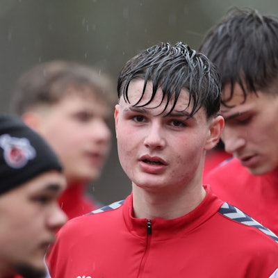 1. FC Köln, Training, Jaka Cuber- Potocnik (1. FC Köln). 02.01.2024, Bild: Herbert Bucco