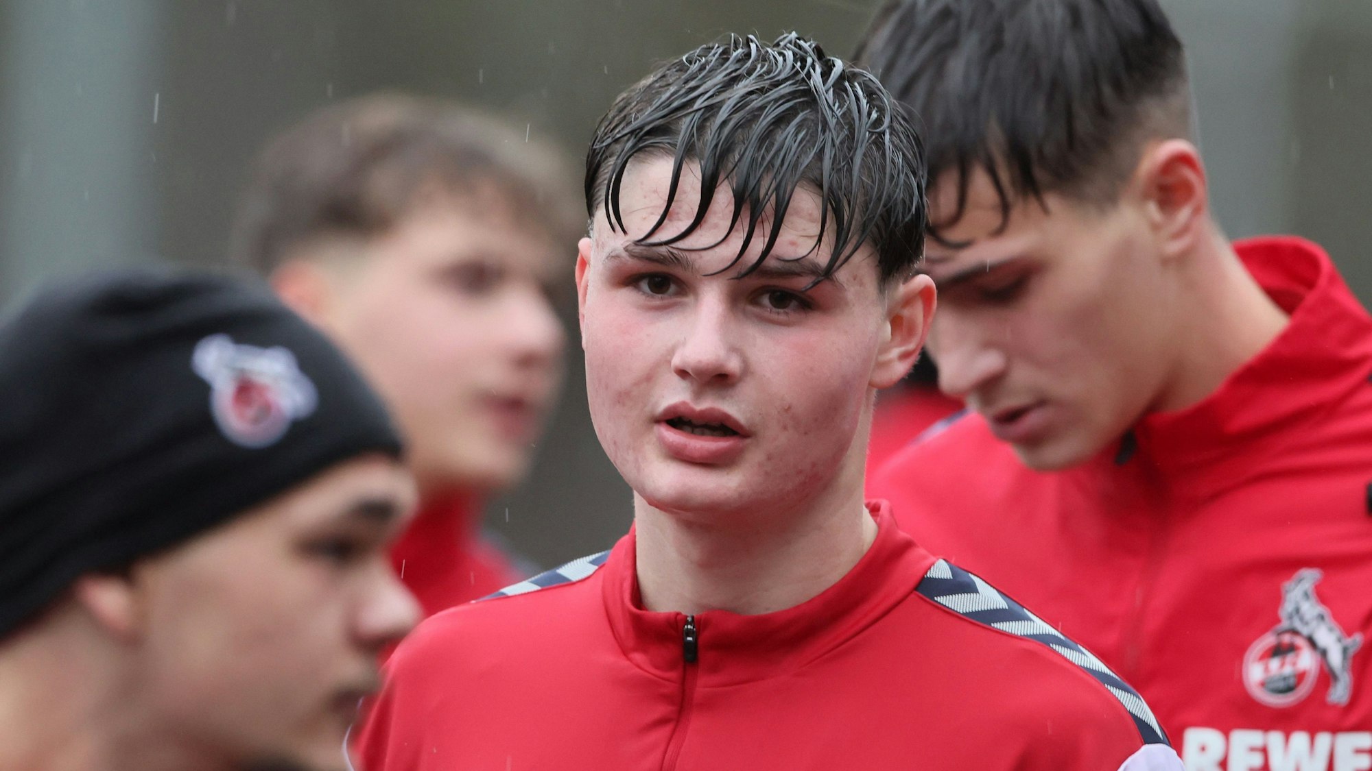 1. FC Köln, Training, Jaka Cuber- Potocnik (1. FC Köln). 02.01.2024, Bild: Herbert Bucco