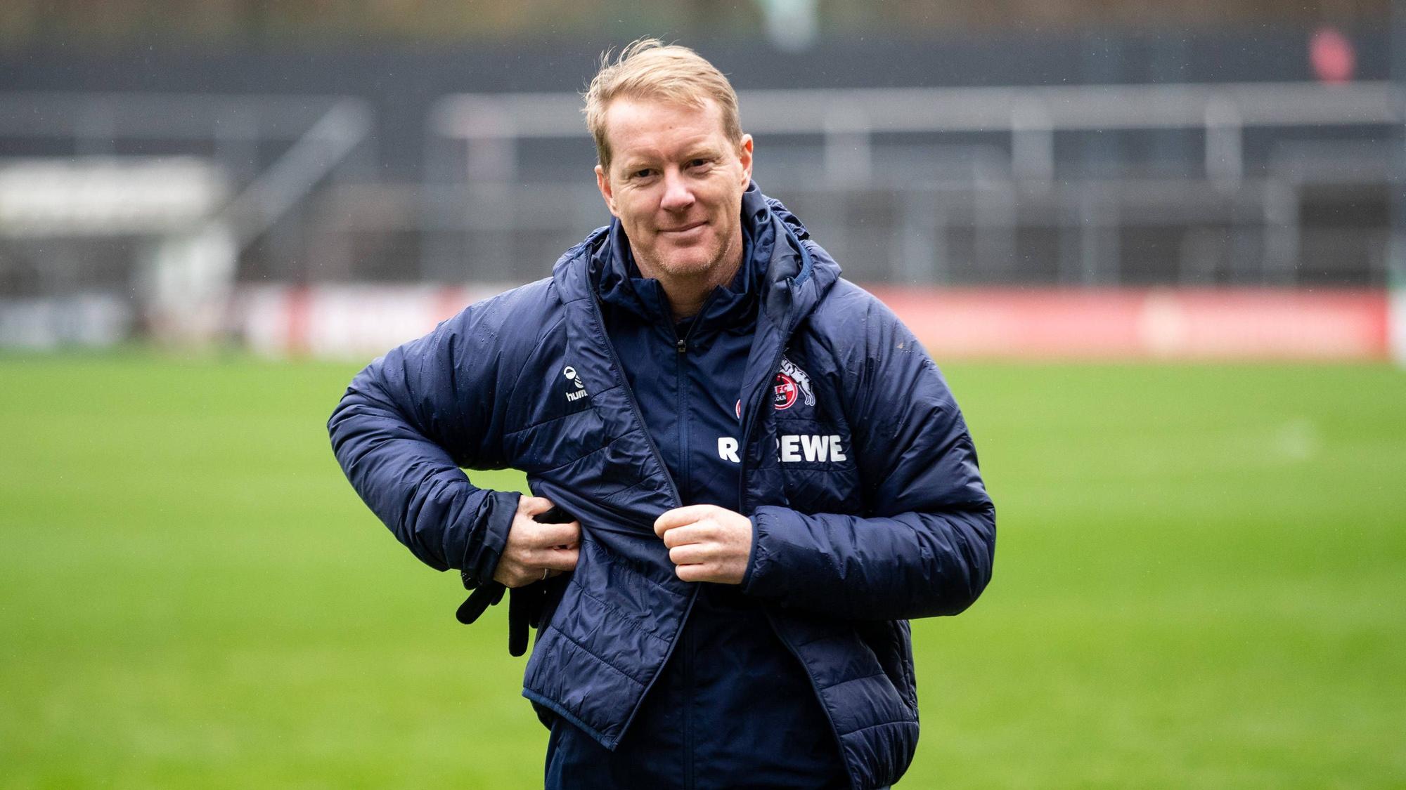 1. FC Köln, Training 04.01.2024 Timo Schultz 1.FC Köln, Cheftrainer 1. FC Köln,