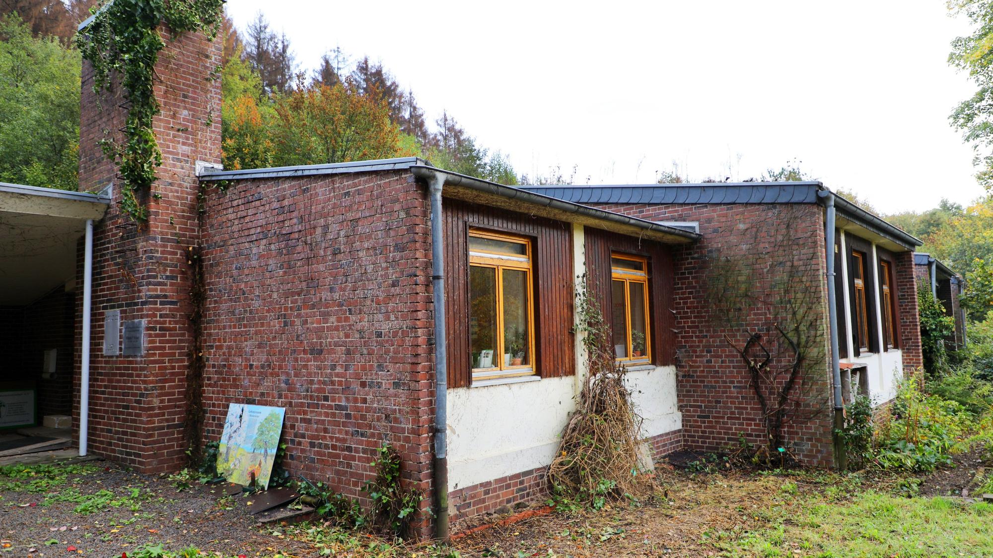 Das Foto zeigt das Vereinsheim des Bergischen Naturschutzvereins in Immekeppel