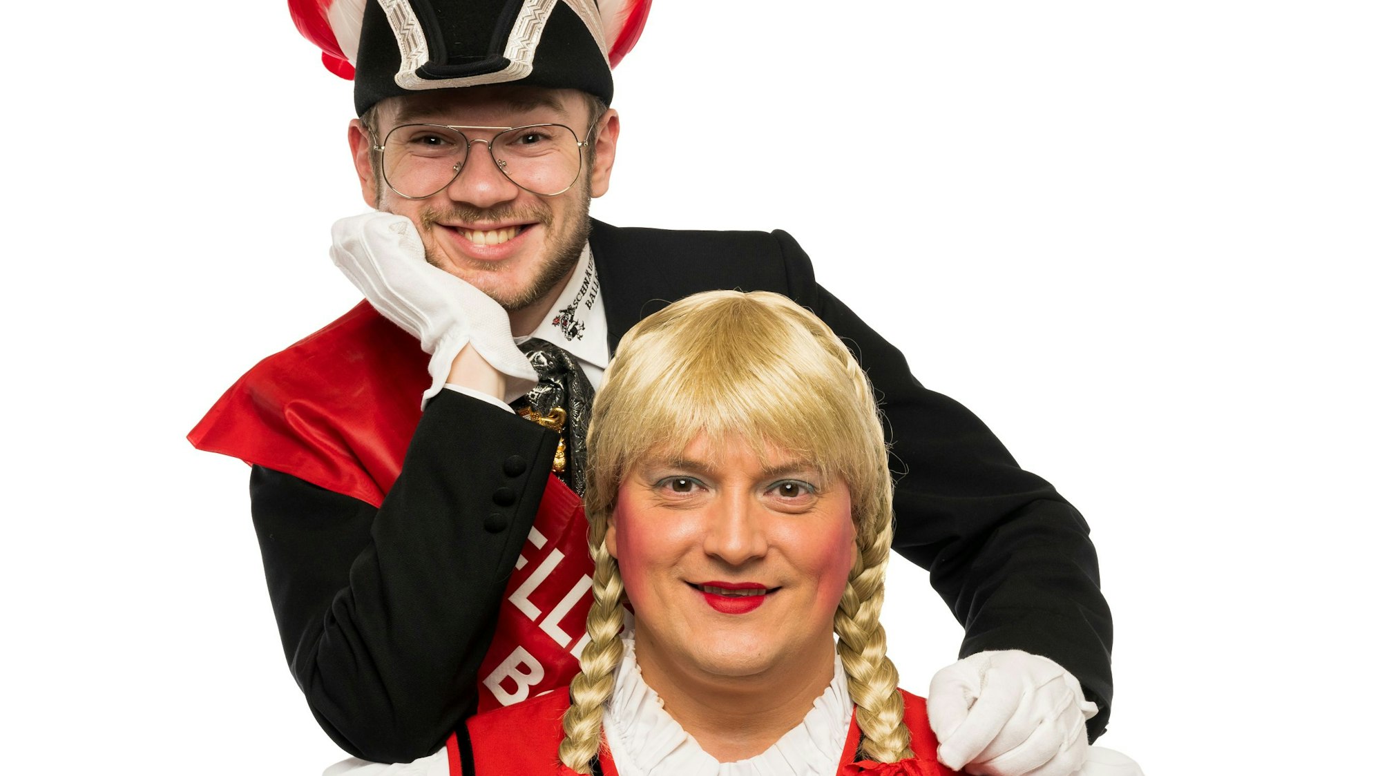 Stefan Friedrich und David Brühl vom Dellbröcker Boore Schnäuzer Ballett.