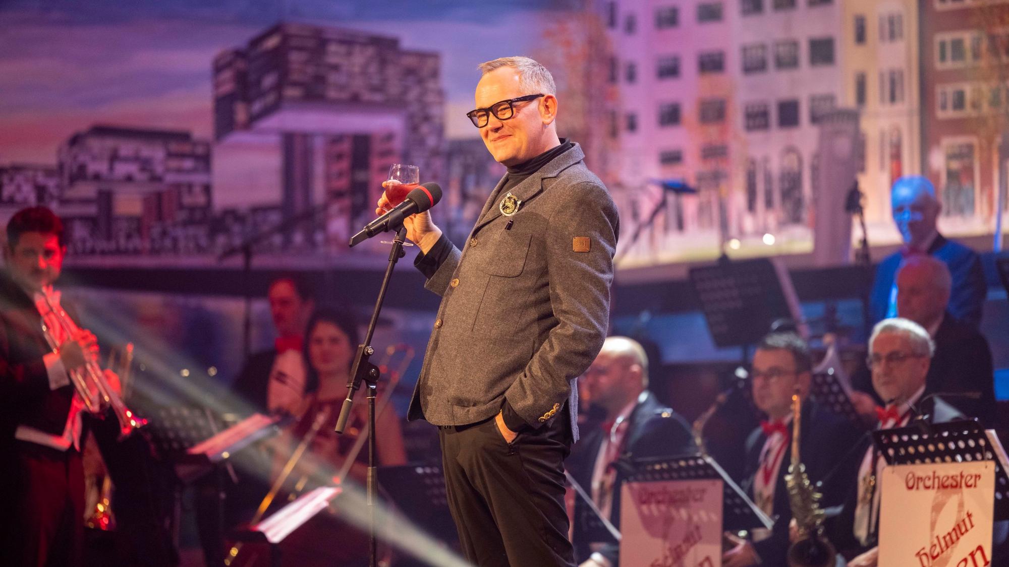 Jörg P. Weber als Horst Muys bei der Prinzenproklamation 2025.