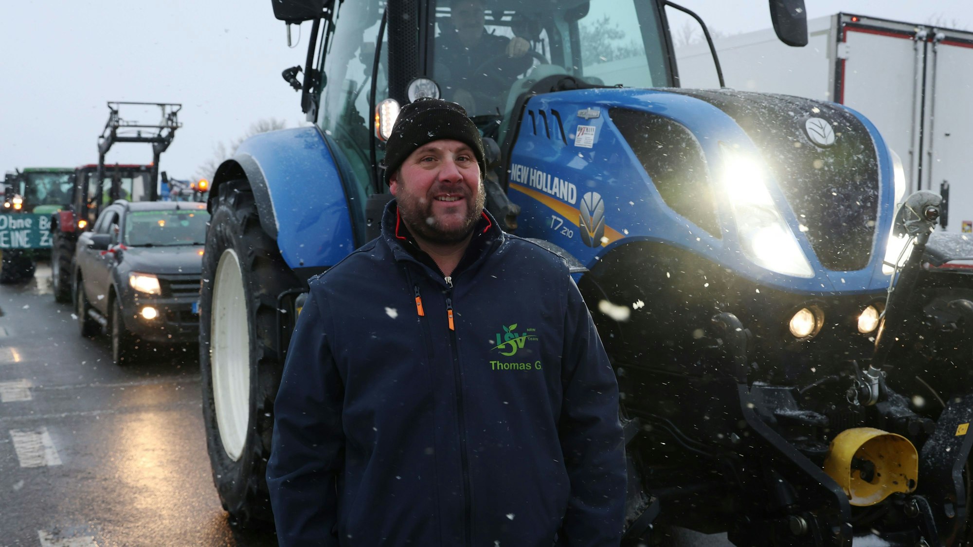 Ein Mitorganisator der Aktionen im Kreis ist Landwirt Thomas Gräf.