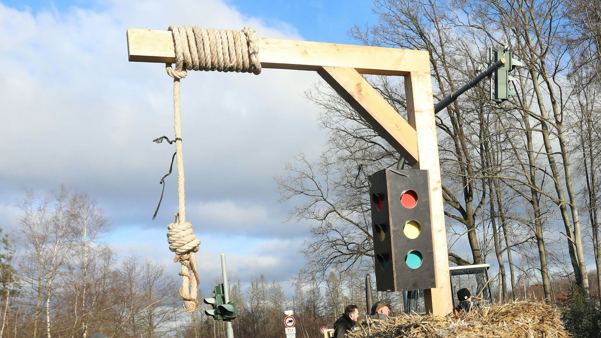 Bauernproteste im Siebengebirge