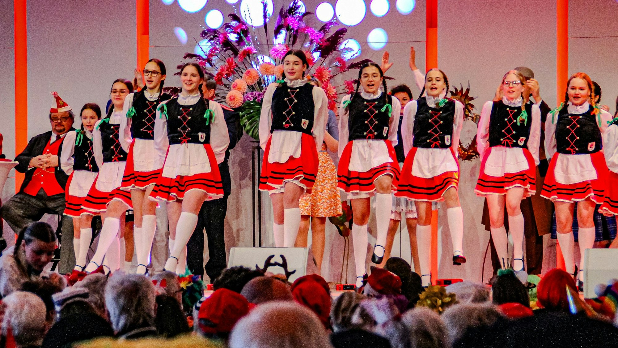 Die Nachwuchstanzgruppe Kölsch Hännes’chen.