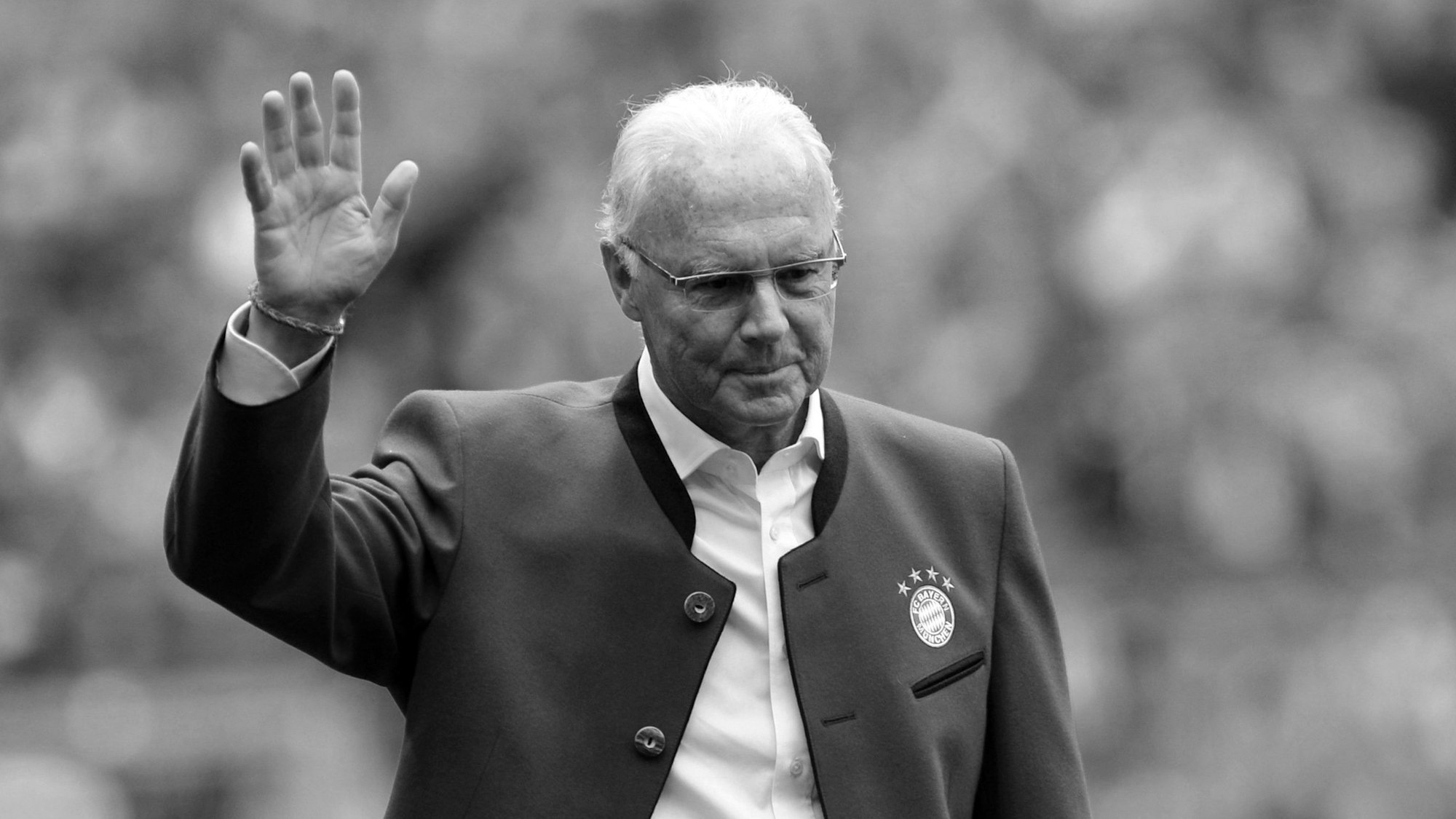 Franz Beckenbauer im Jahr 2016. Am 7. Januar 2024 starb der „Kaiser“.