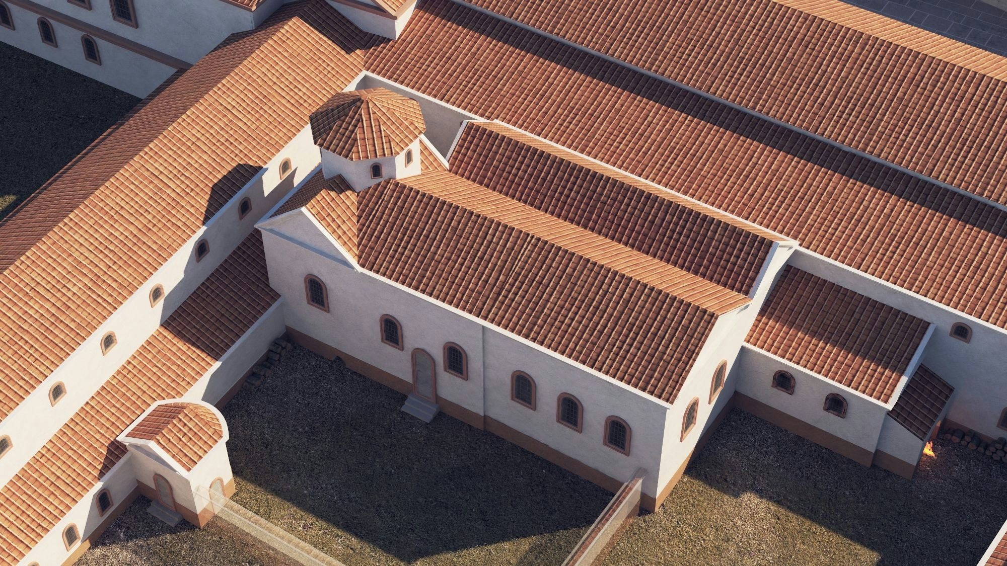 Rekonstruktion einer römischen Badeanlage in Köln. Im Rahmen der MiQua-Baustelle hat die archäologische Forschung neue Erkenntnisse gewonnen.