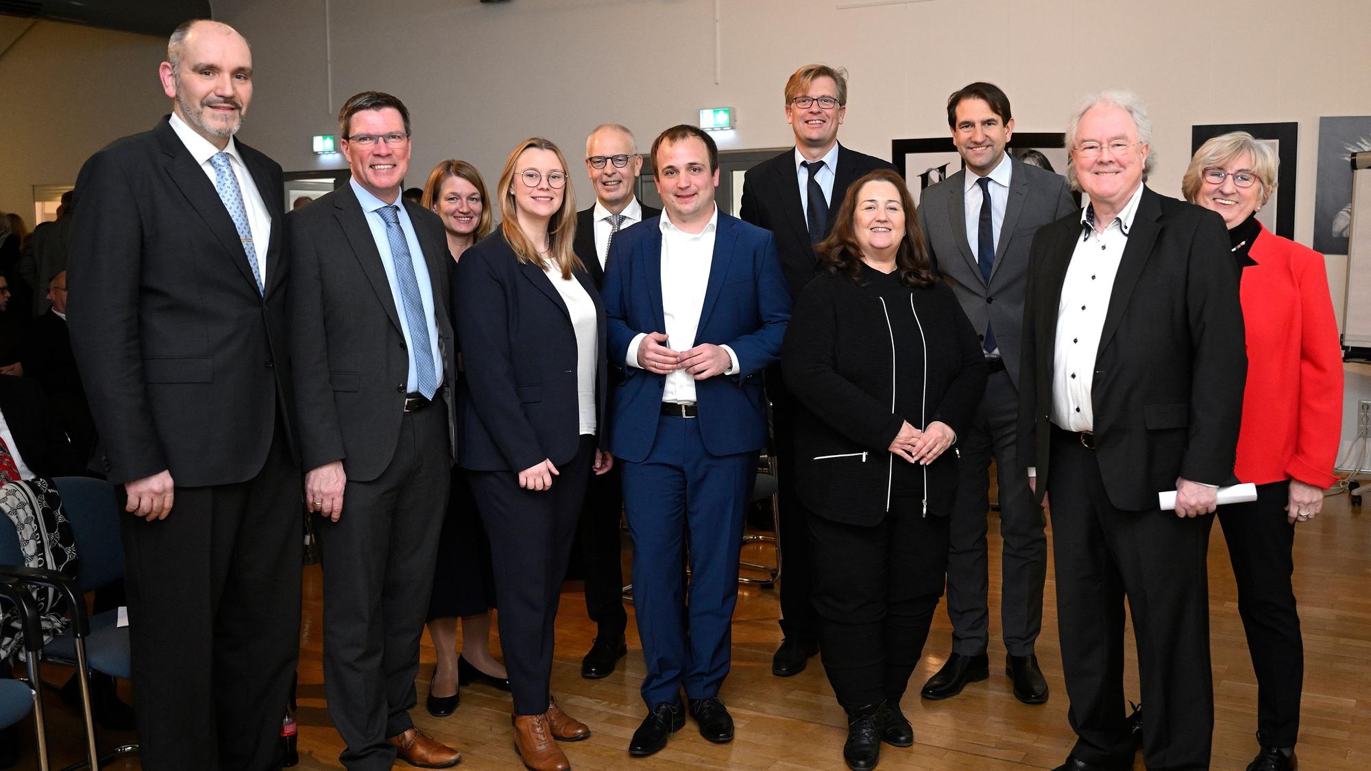 Die geladenen Gäste beim Neujahrsempfang der CDU in Rösrath.