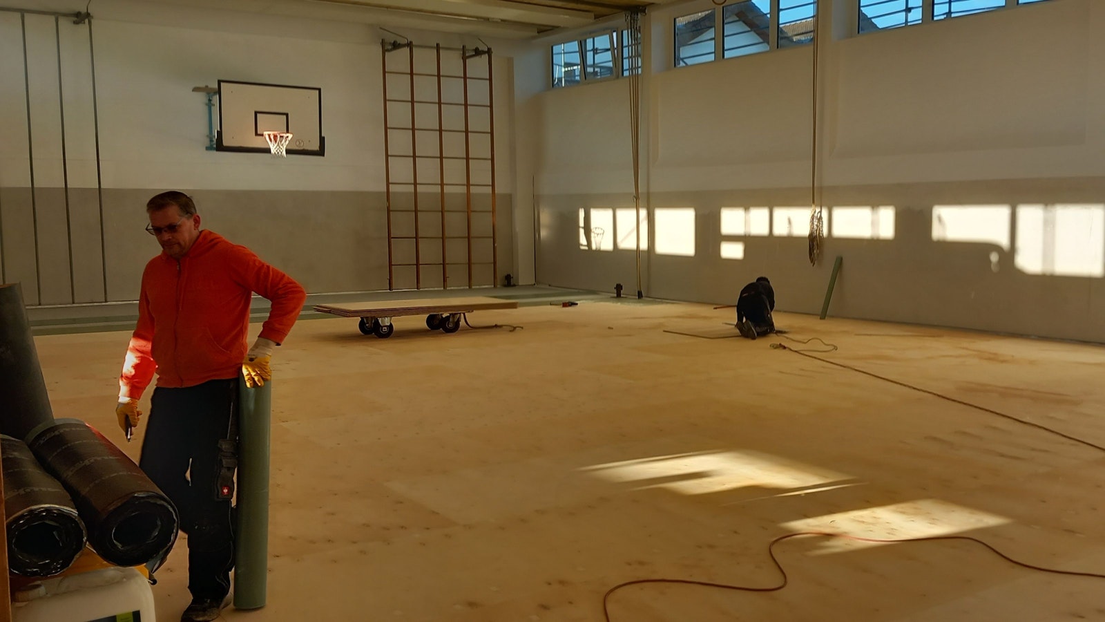 Die vierte Halle an der Schützenstraße in Meckenheim benötigt noch bis Ende Februar