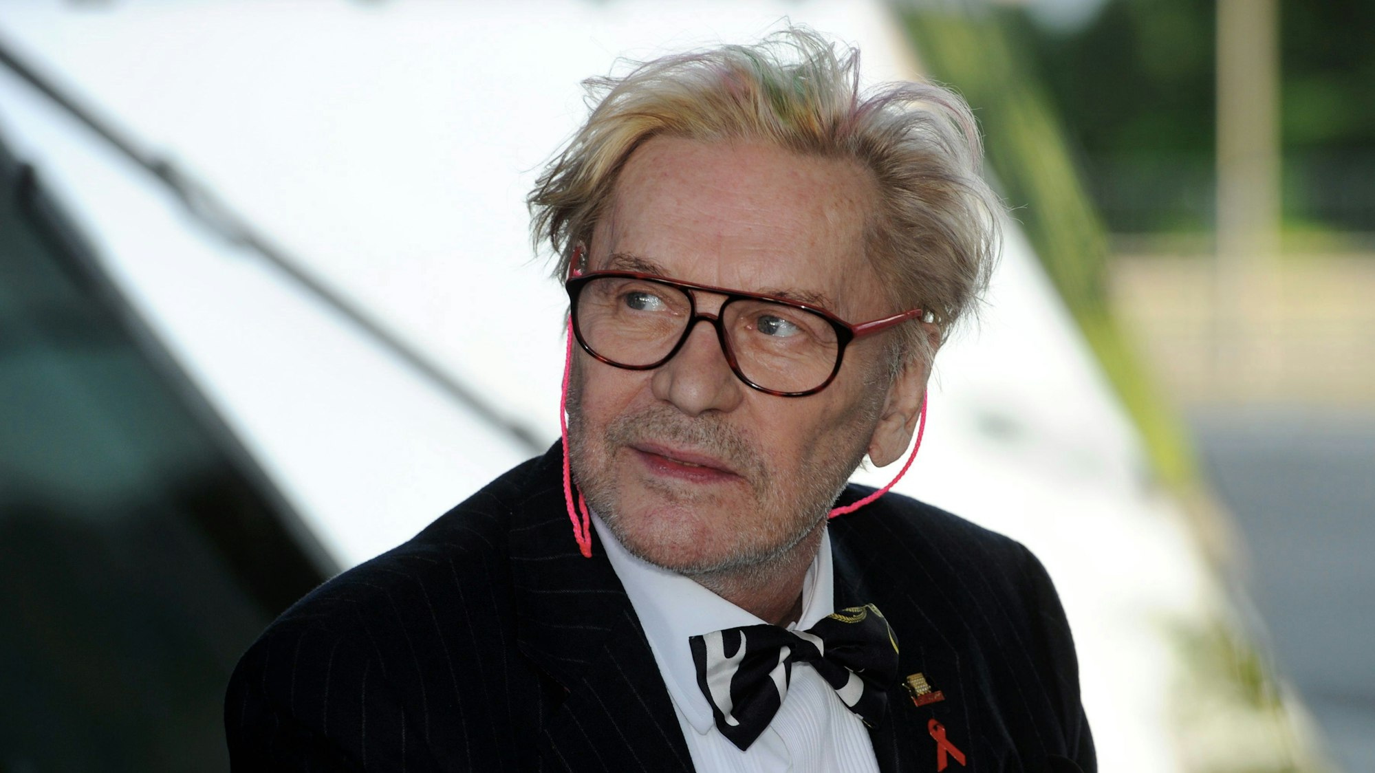 Helmut Berger, Schauspieler aus Österreich, kommt im Rahmen des Filmfests München zur Verleihung des CineMerit Award.