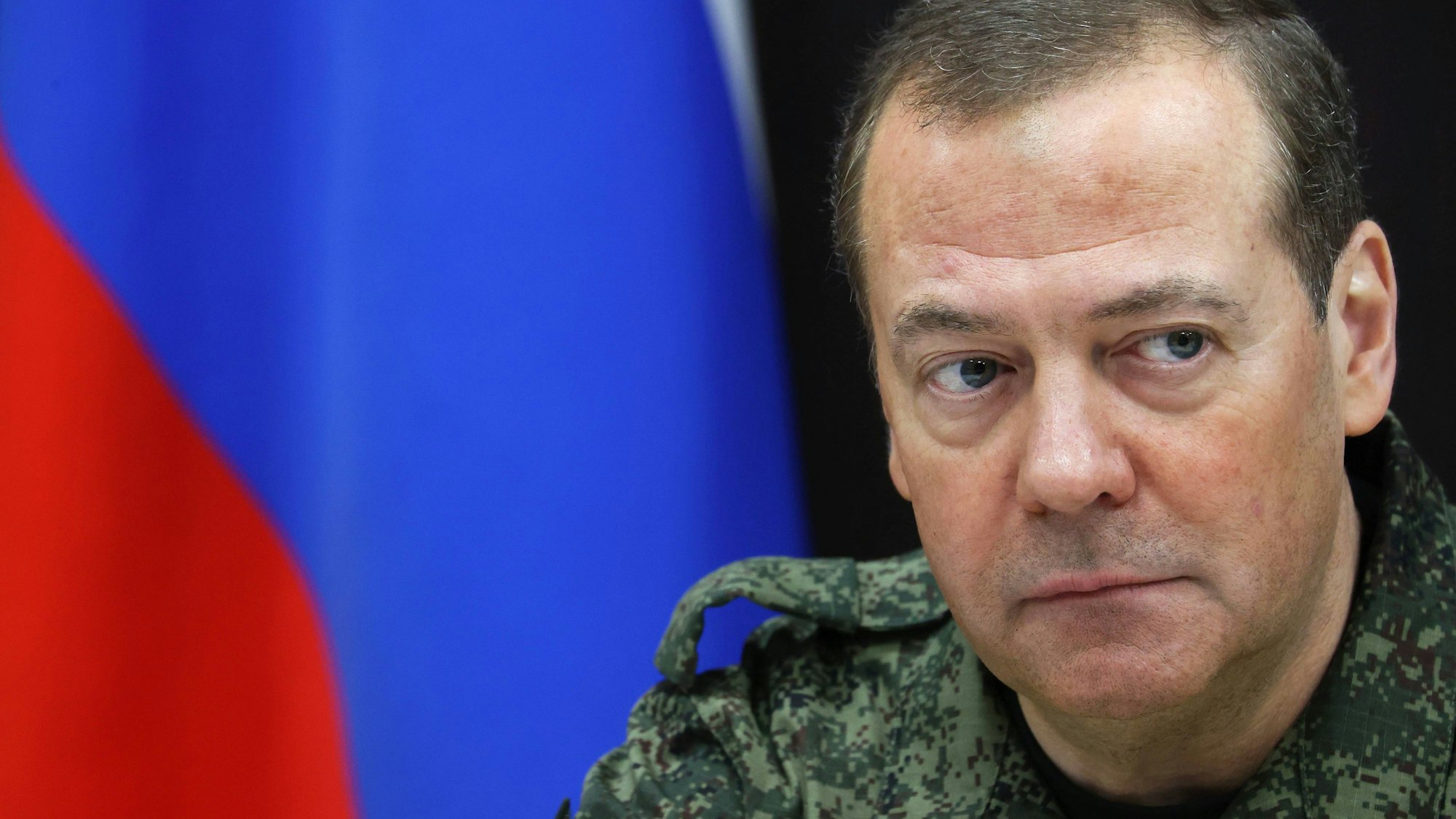 Der ehemalige russische Präsident Dmitri Medwedew droht Nato-Staaten bei einem Krieg mit der „Apokalpyse“. (Archivbild)