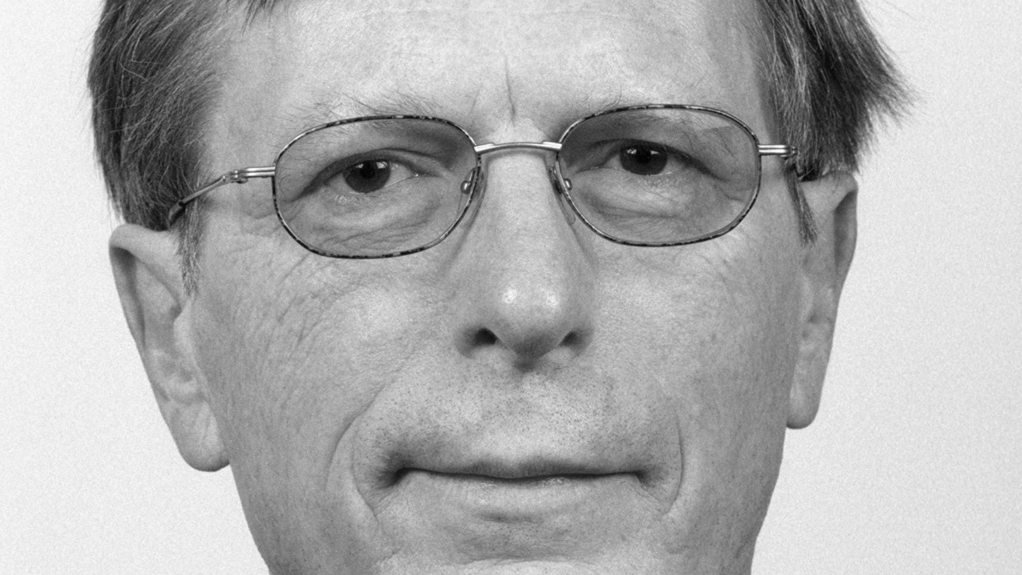 Wolfgang Bergsdorf, hier 1999 als künftiger Rektor der Universität Erfurt.