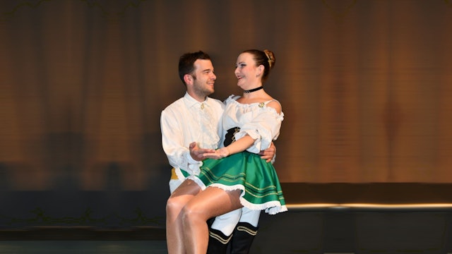 Lisa Schorneck und Stephan Groß von der KG „Die Isenburger“.