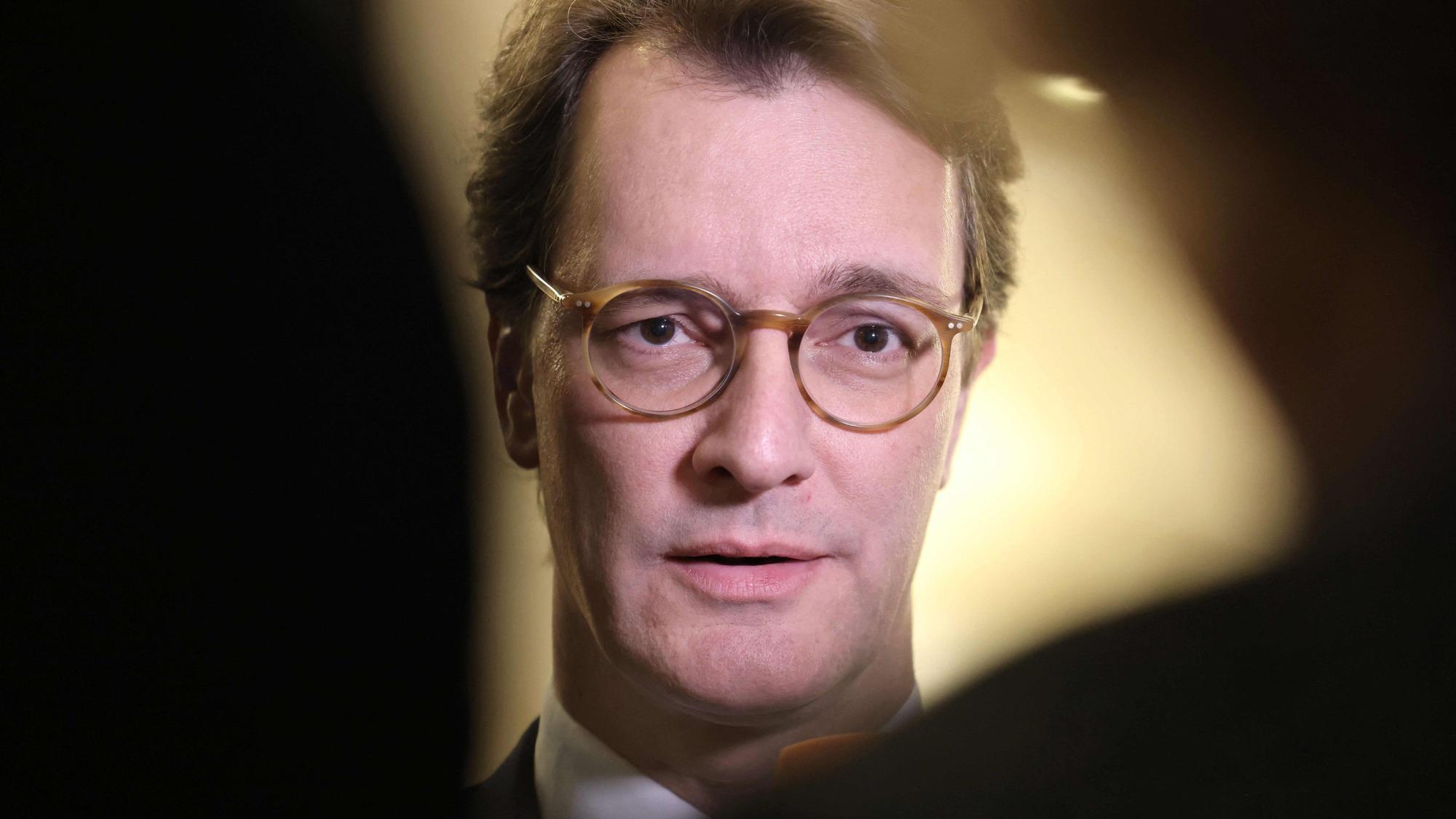 Nordrhein-Westfalens Ministerpräsident Hendrik Wüst (CDU).