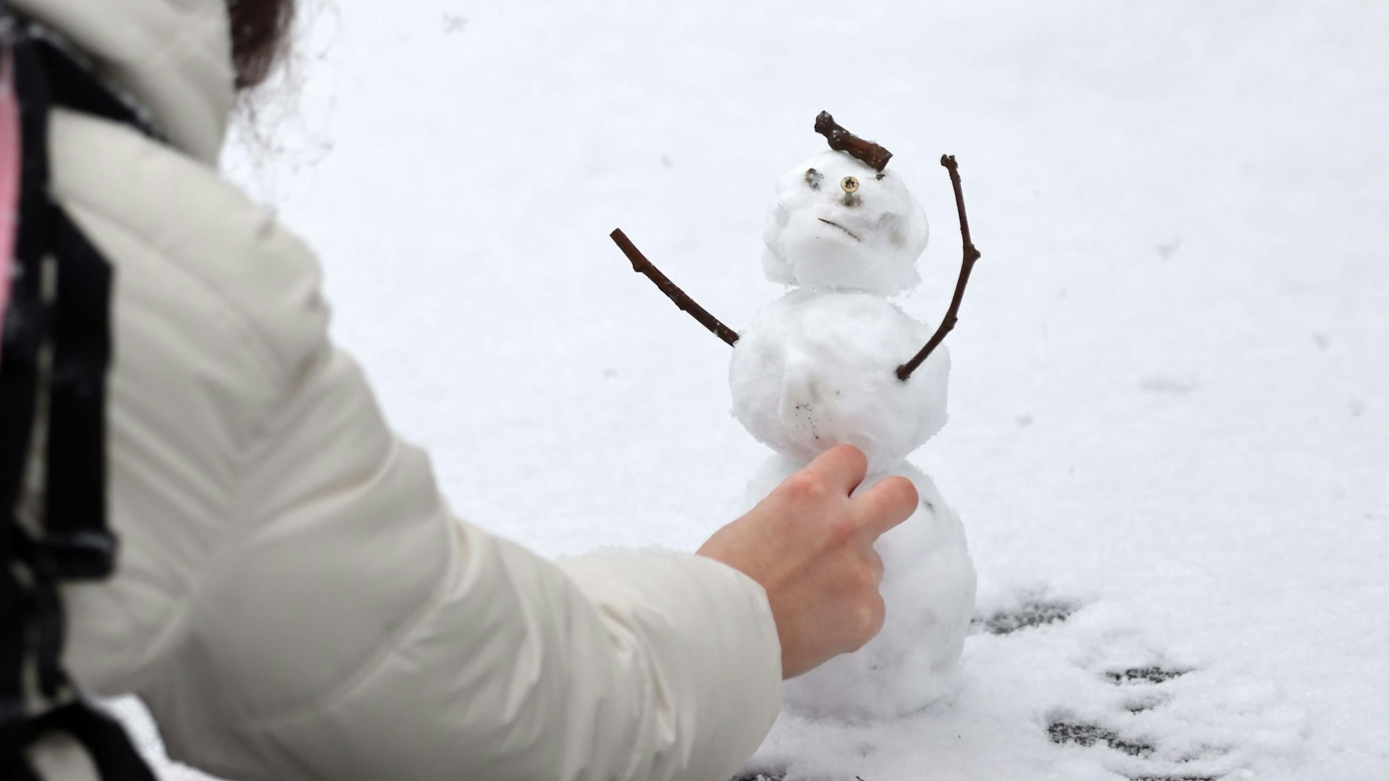 Köln, RSK, Schnee in Köln